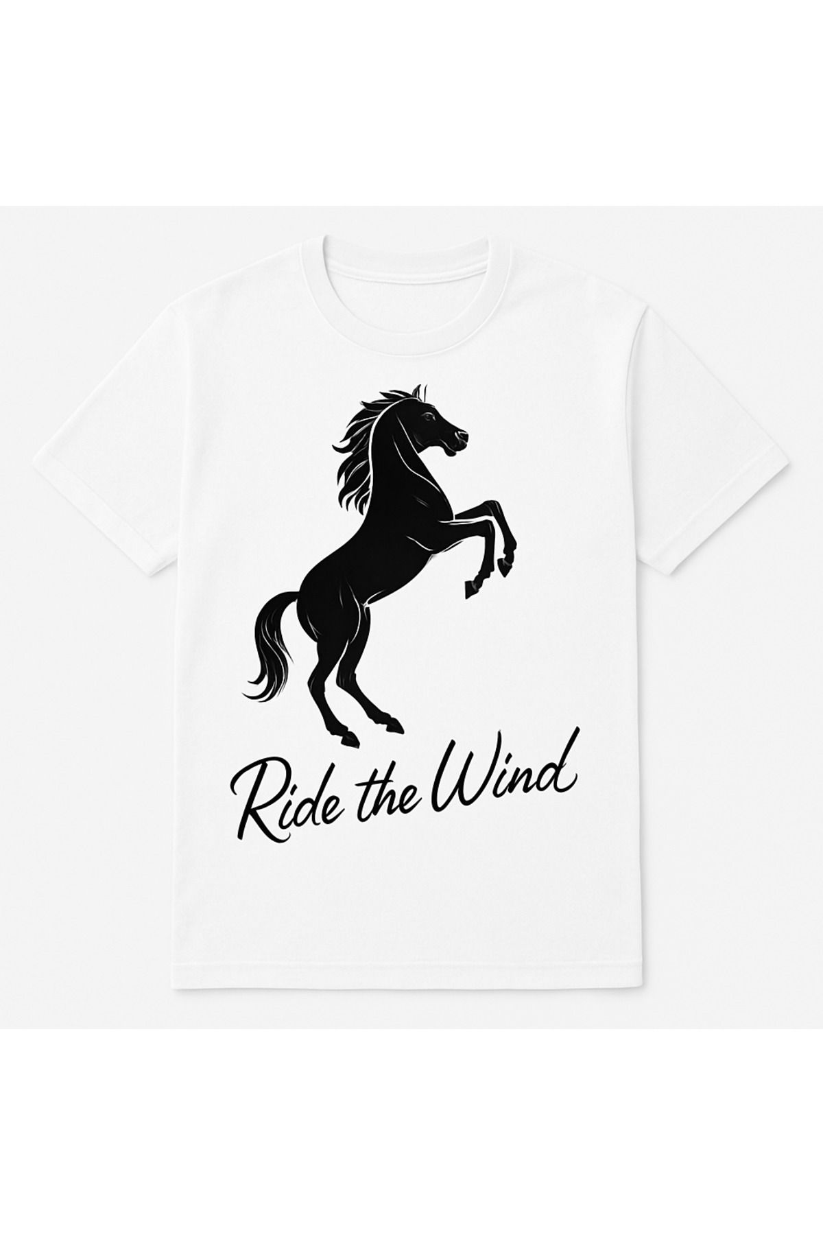 MAGORS GraffTee Black Horse Beyaz T-shirt
