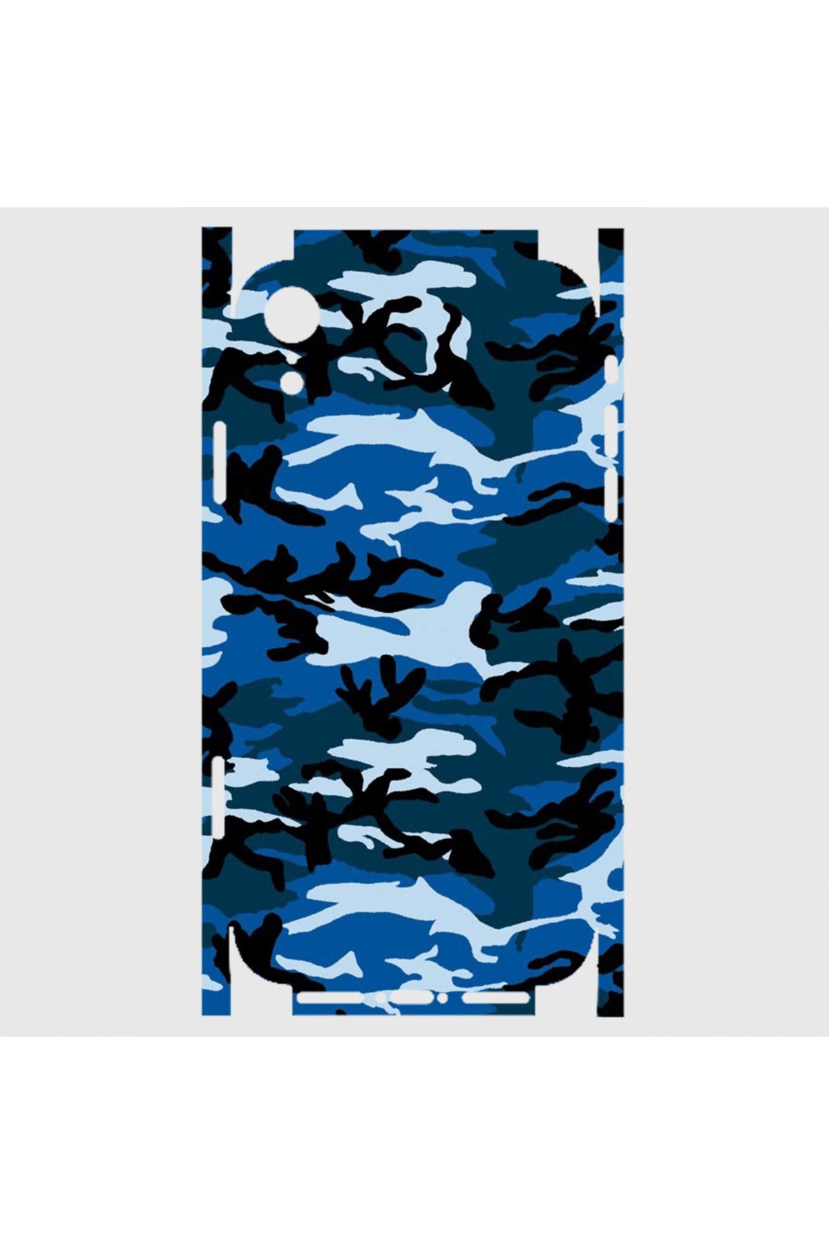 Royaleks iPhone Xr uyumlu Telefon Kaplama - Black Sea