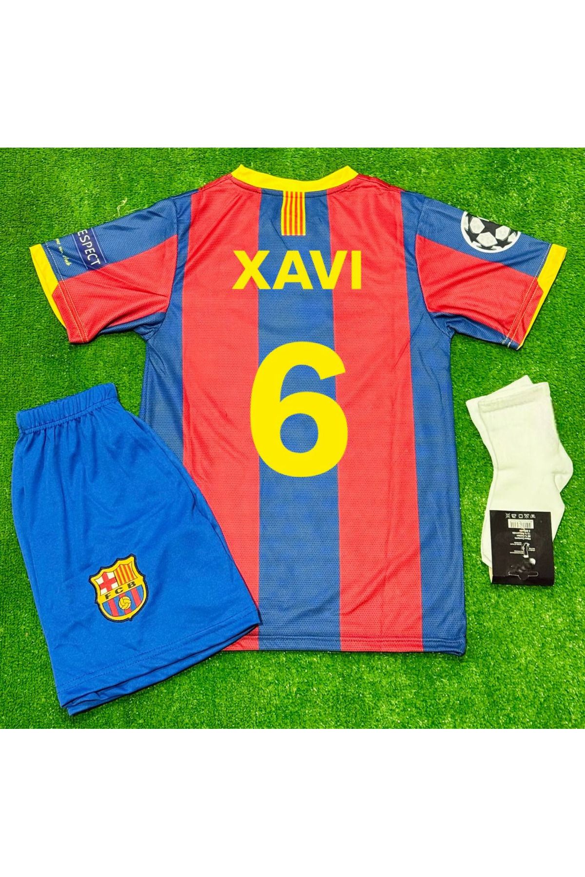 Atlas Global BARCELONA 2010 2011 SEZONU İÇ SAHA ÇOCUK FORMA XAVİ