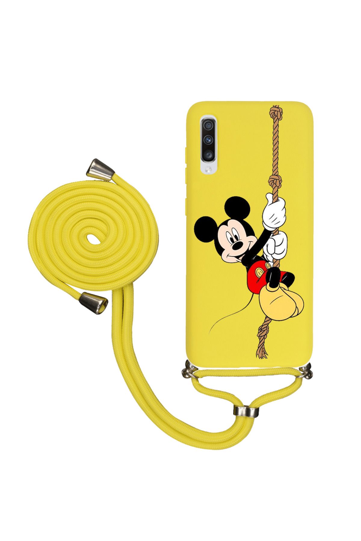 Royaleks Samsung A70 İpli Lansman Kılıf - Mickey Mouse