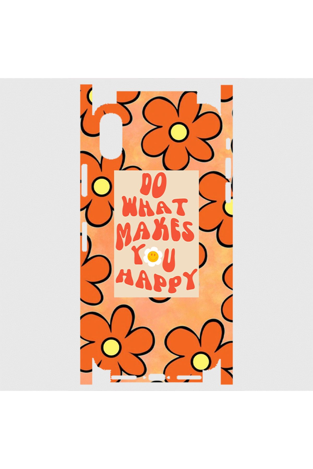 Royaleks iPhone Xs Telefon Kaplama - You Happy