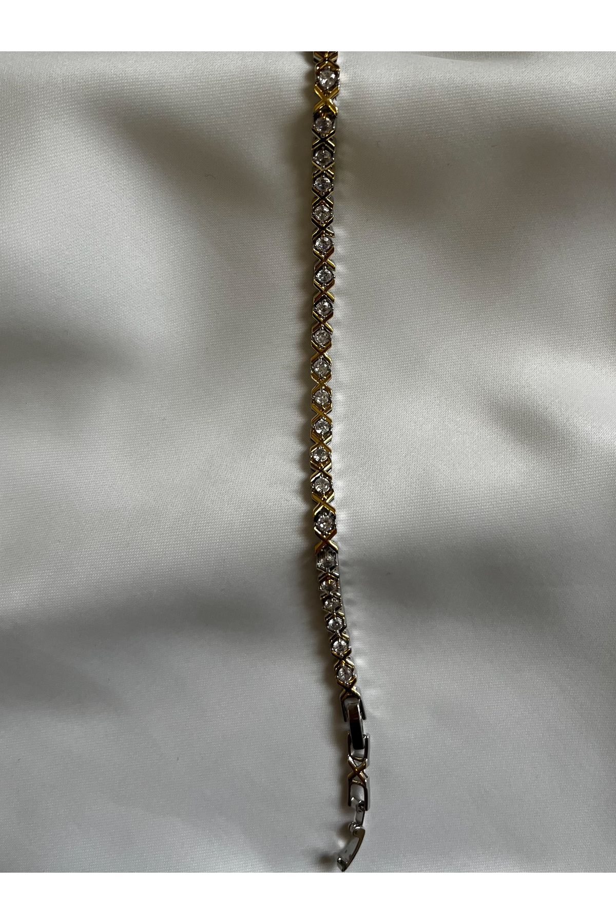MODA Taşlı Gold Bileklik