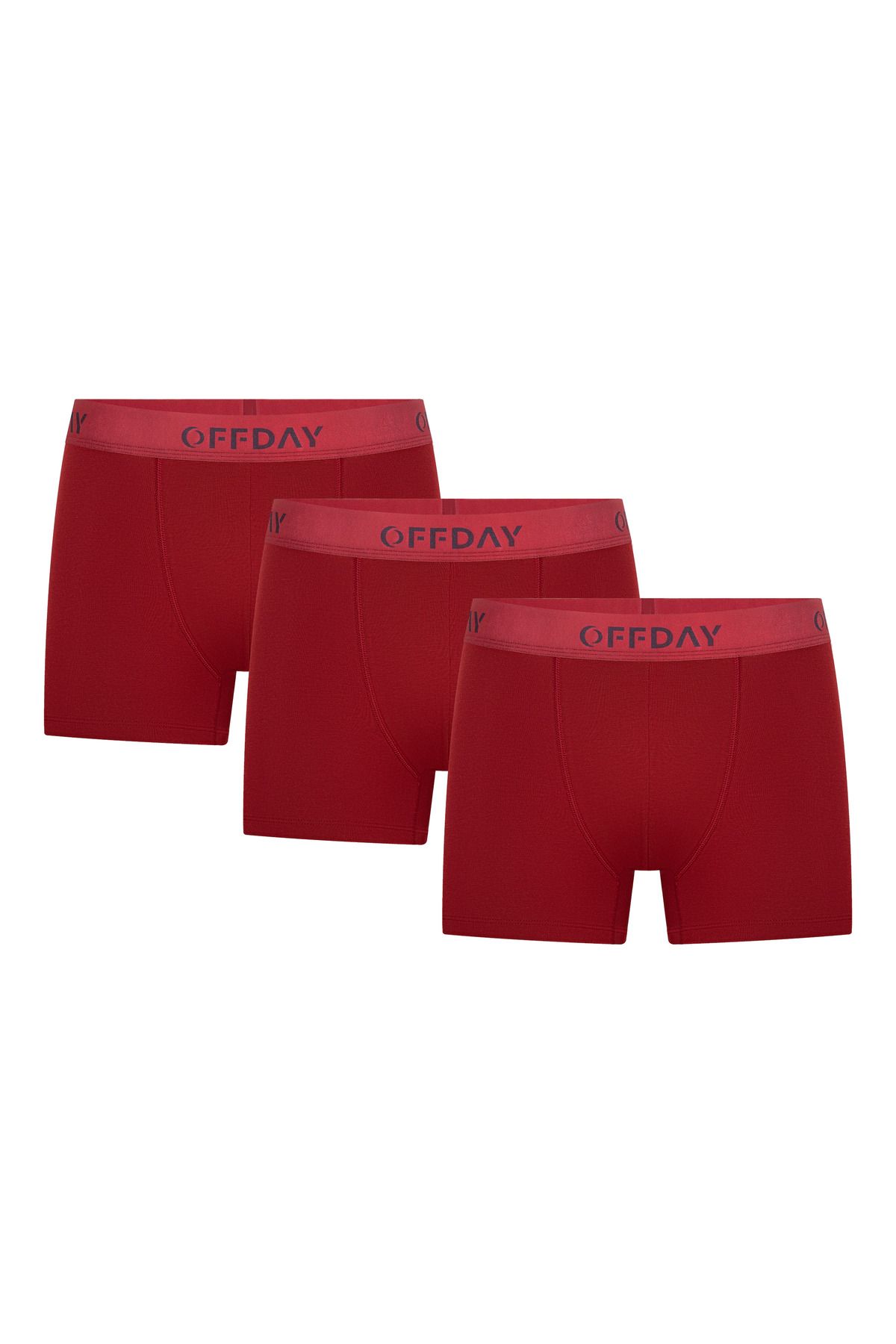 offday Essential Erkek Modal Boxer 3'lü – Spor ve Günlük Kullanım, Nefes Alabilir, Terletmez