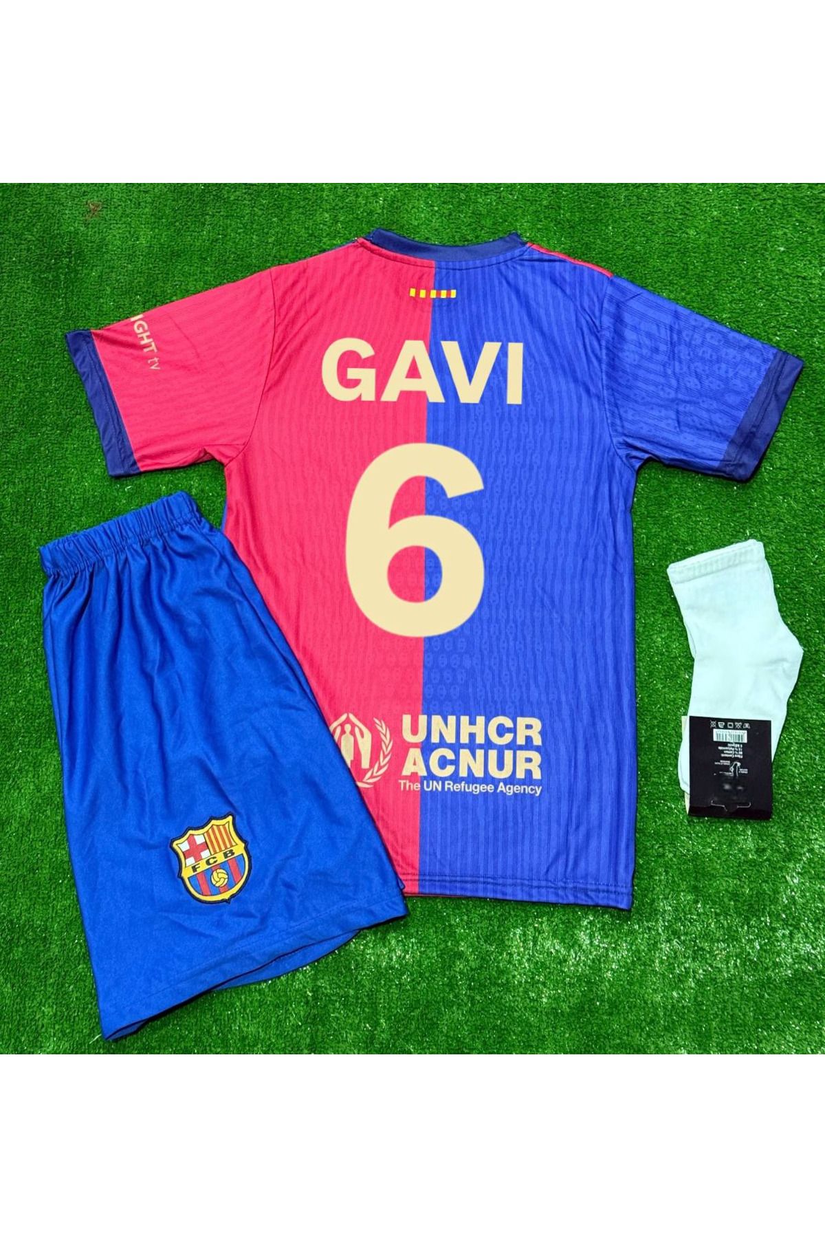 Atlas Global BARCELONA 2024 2025 SEZONU İÇ SAHA ÇOCUK FORMA GAVİ