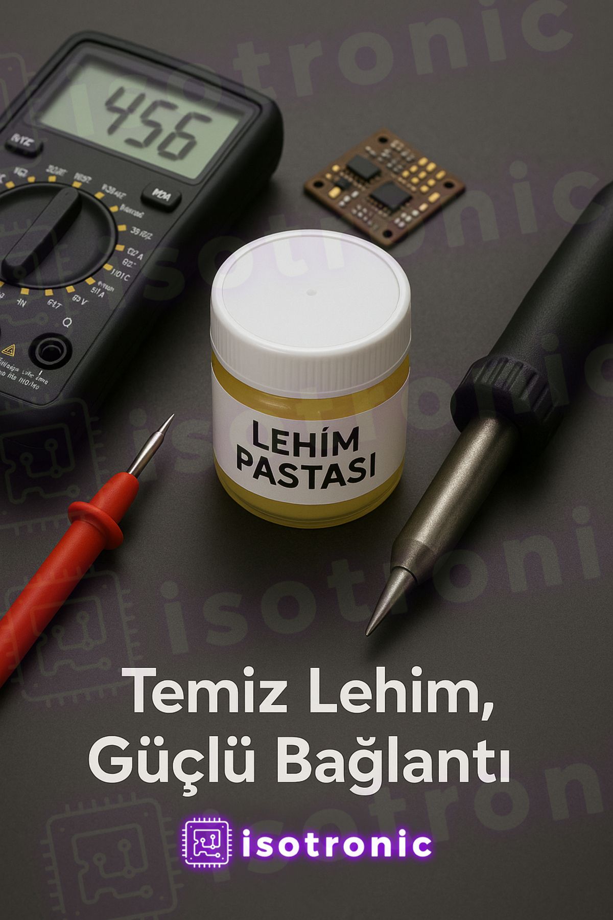 İsotronic İsotronic Lehim Pastası – 20g Ekonomik Lehim Pastası