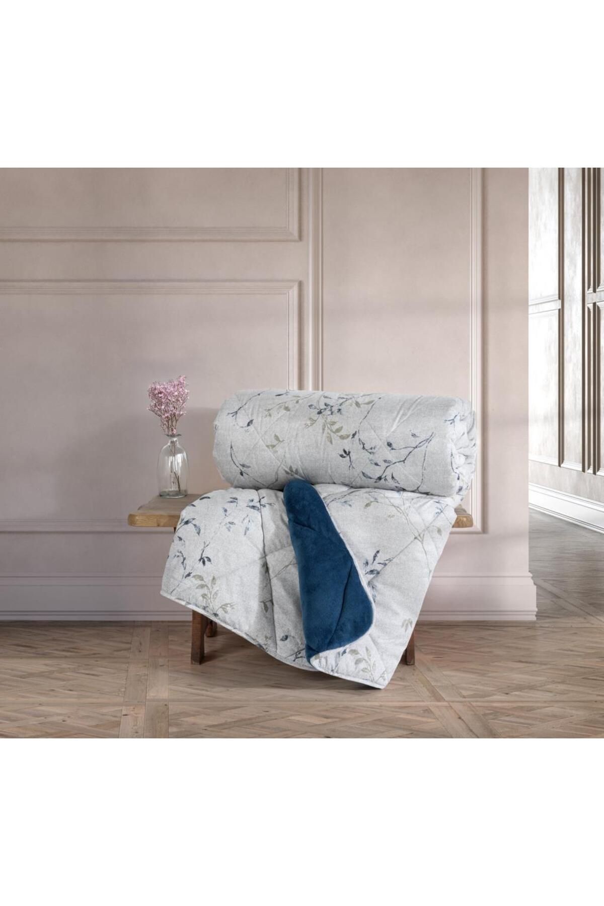 merland benvecocuk Çift Kişilik Yorgan Velvet Nitsa Denim