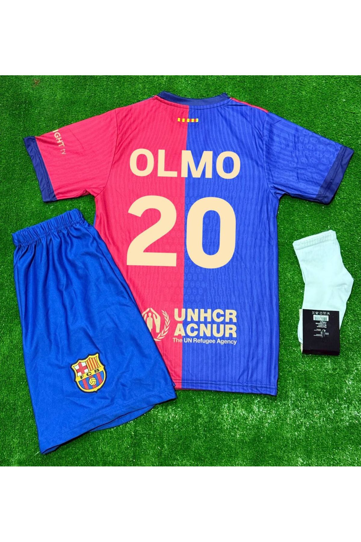 Atlas Global BARCELONA 2024 2025 SEZONU İÇ SAHA ÇOCUK FORMA OLMO