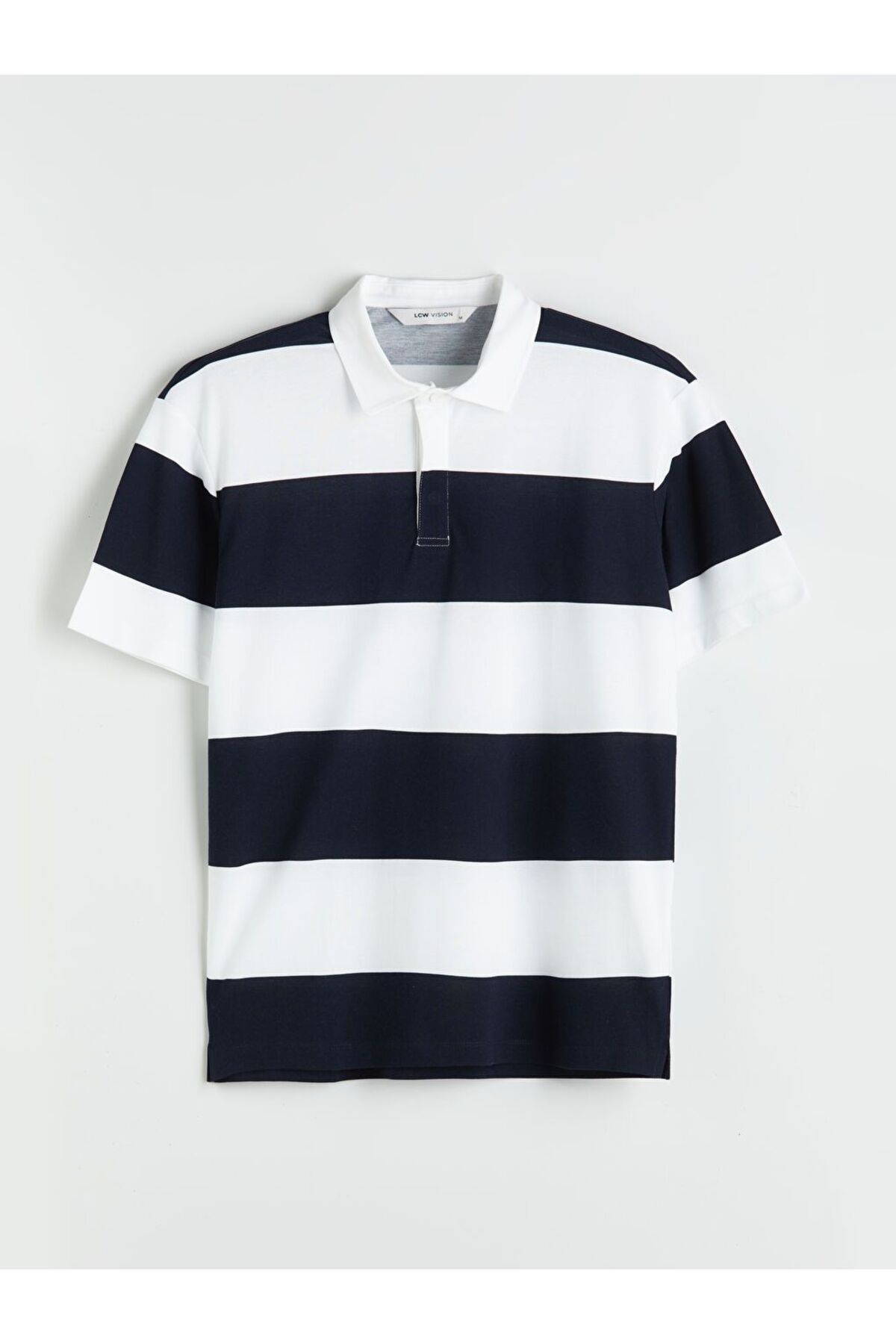 LC Waikiki LCW Vision Polo Yaka Çizgili Pike Erkek Tişört