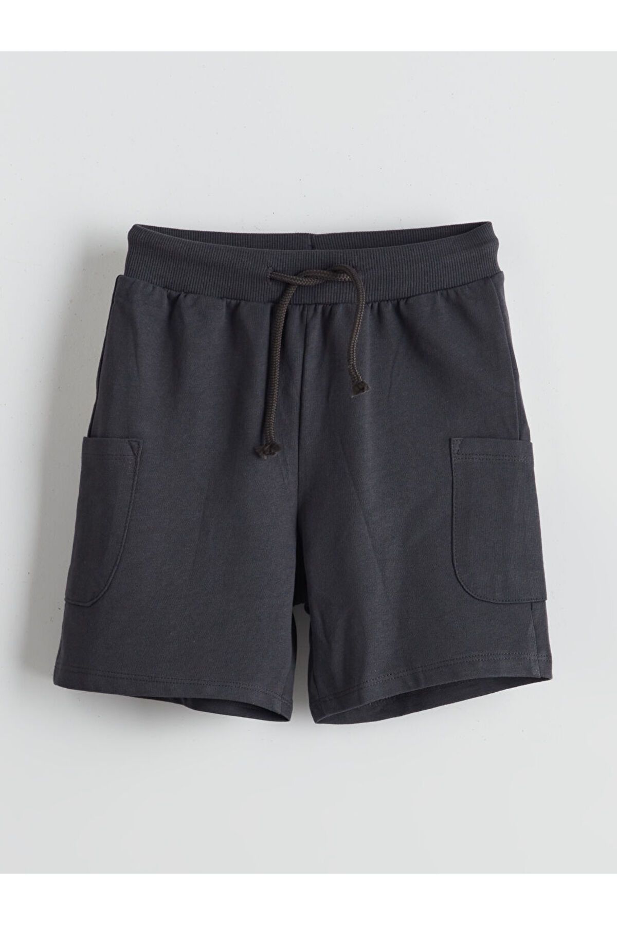 LC Waikiki-Lcw Basic Boy's Shorts with Elastic Waist and Pockets 1
