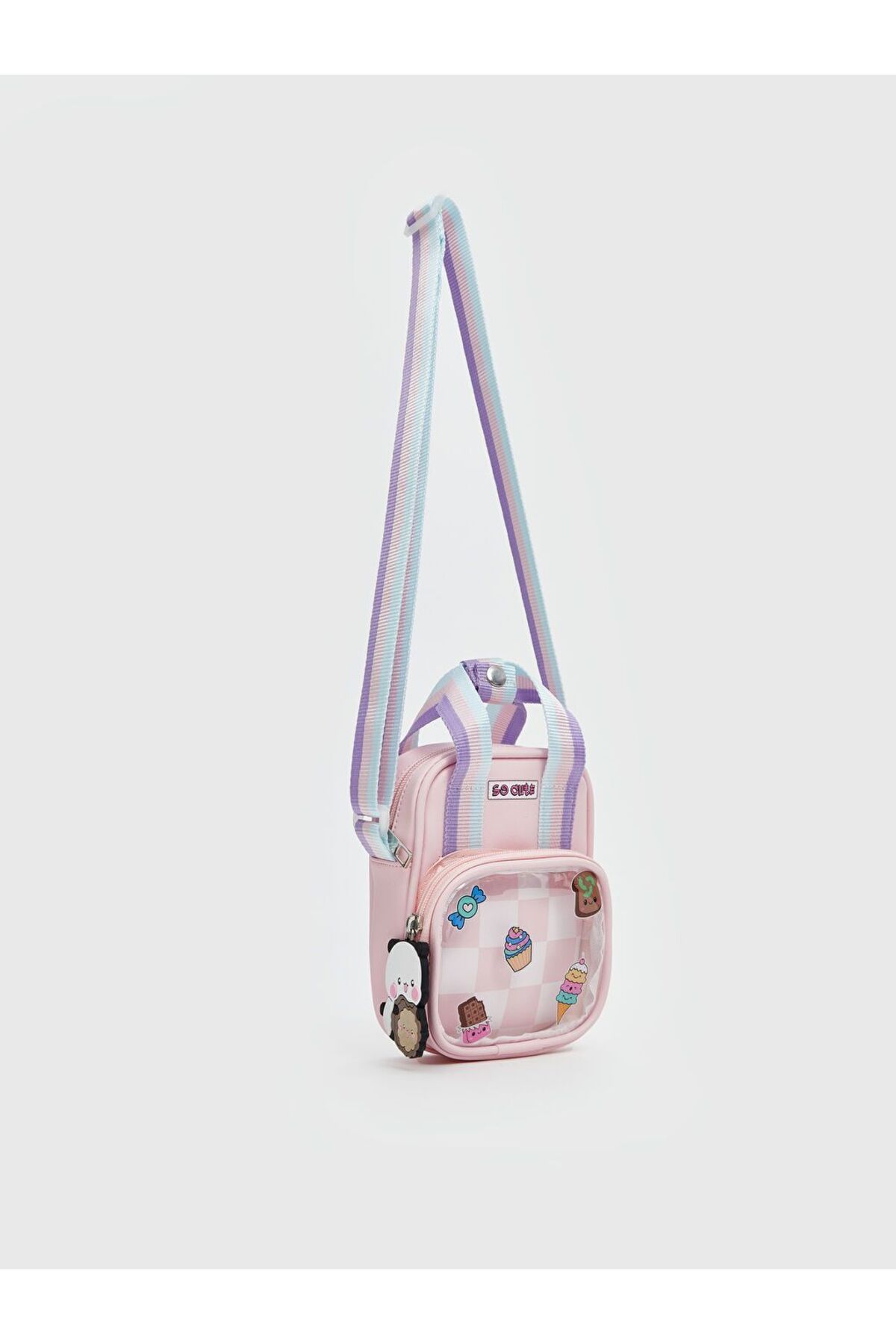 LC Waikiki-LCW ACCESSORIES Printed Girl's Shoulder Bag 1