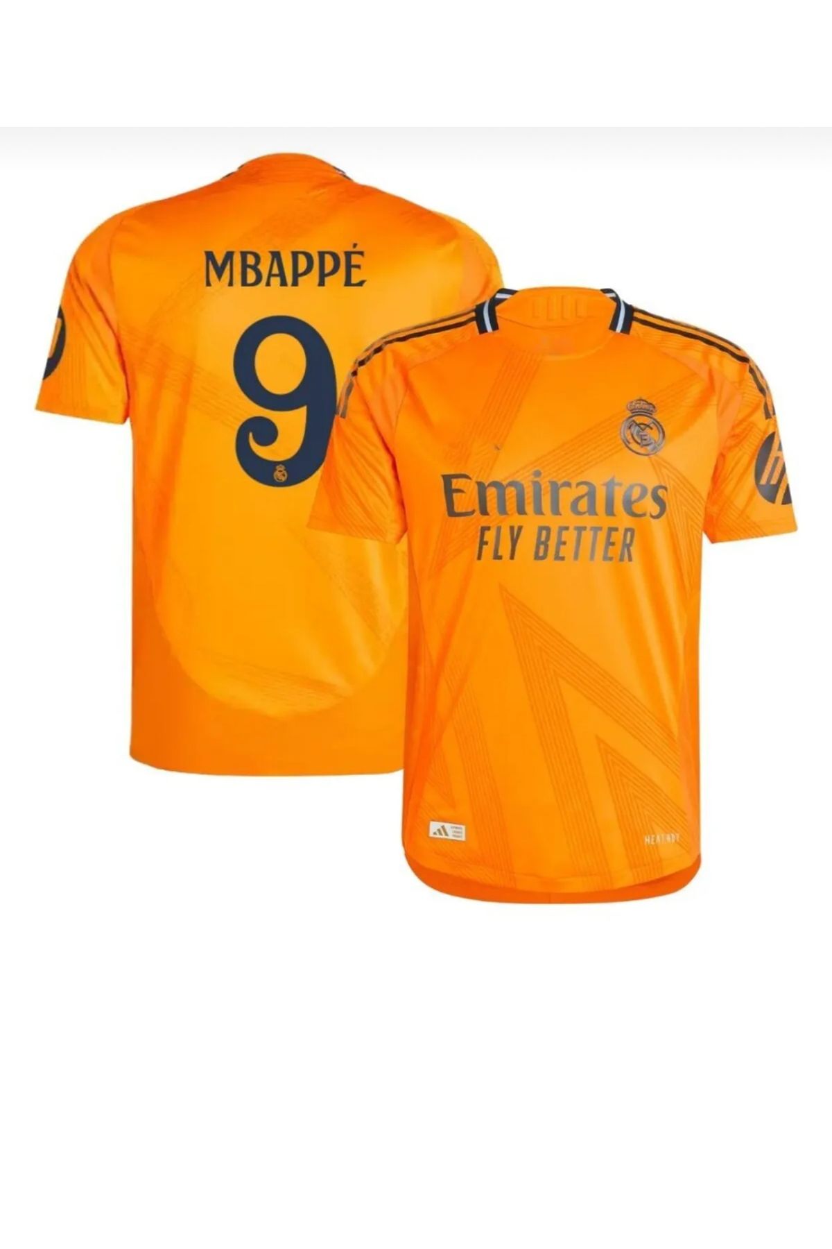 GLADSOME real madrid mbappe deplasman turuncu yetişkin forması