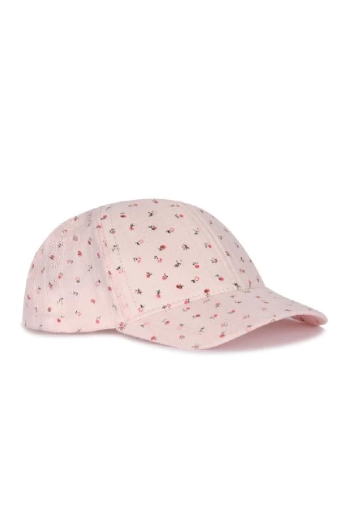 Kitti Çıtır Çiçekli Bebe Kız Şapka Y25140-02 Pembe