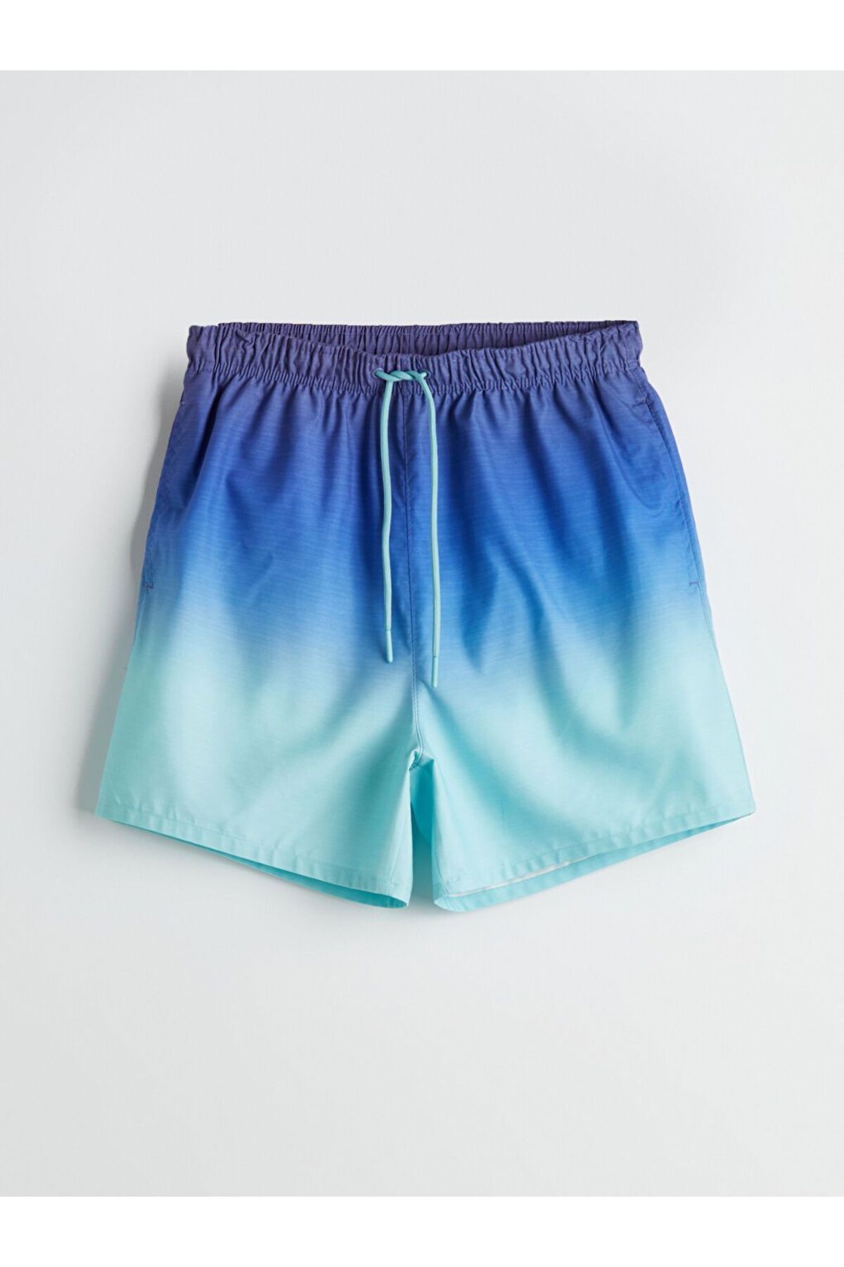 LC Waikiki LCW SWIMWEAR Kısa Boy Desenli Erkek Deniz Şortu