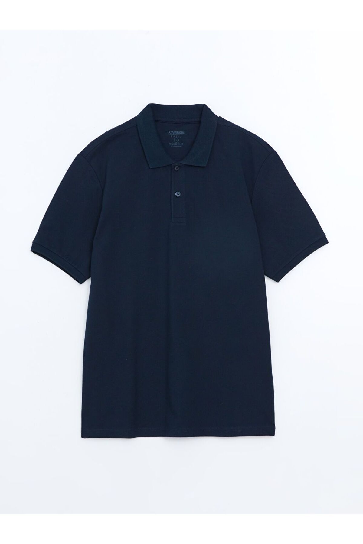 LC Waikiki LCWAIKIKI Classic Büyük Beden Polo Yaka %100 Pamuk Erkek Tişört