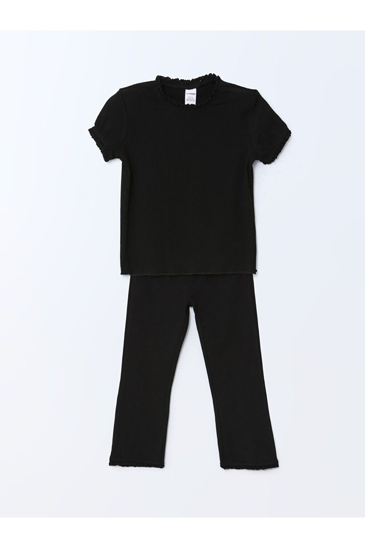 LC Waikiki LCW Kids Kız Çocuk Bluz ve Tayt Pantolon 2'li