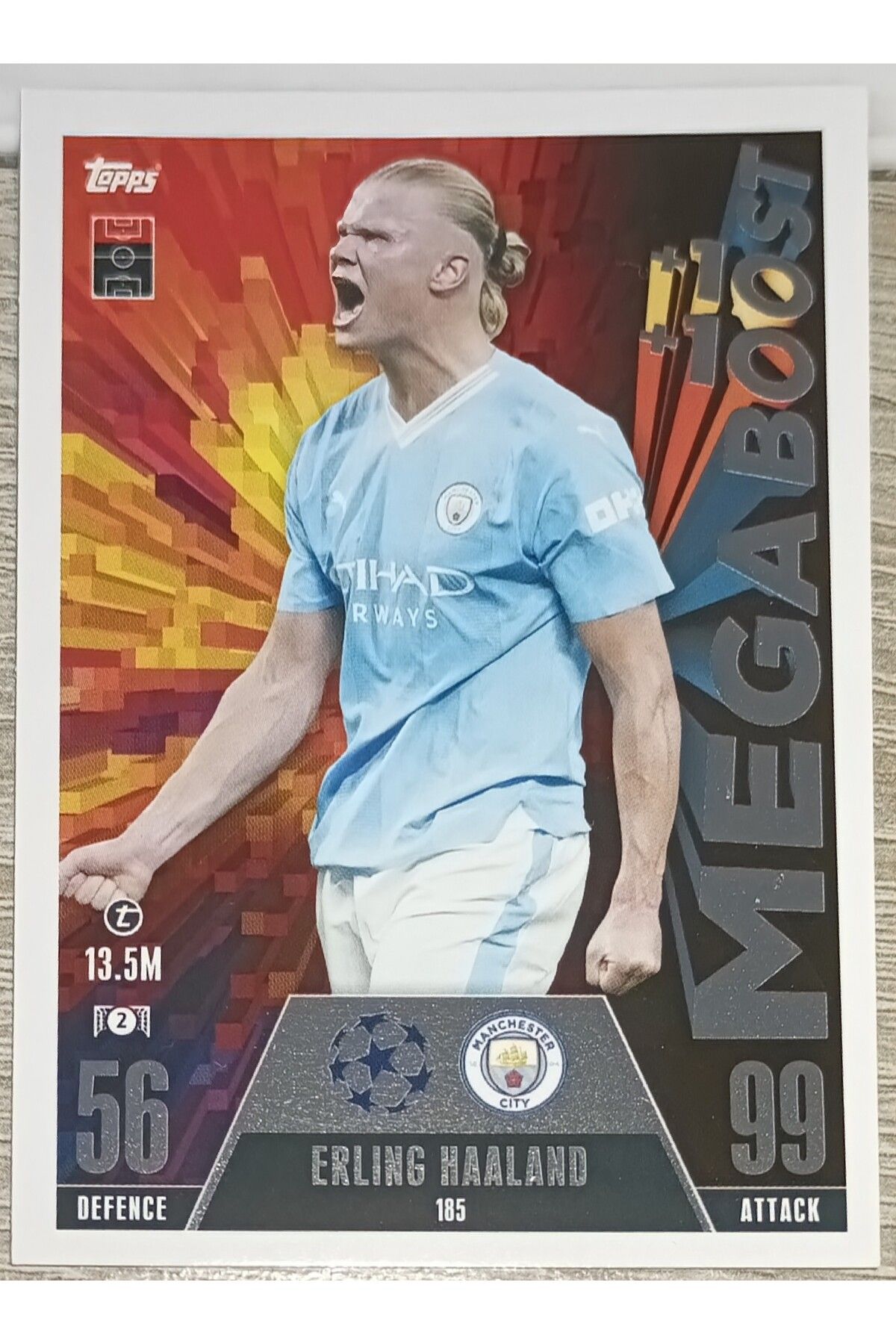 Topps ERLING HAALAND MEGA BOOST