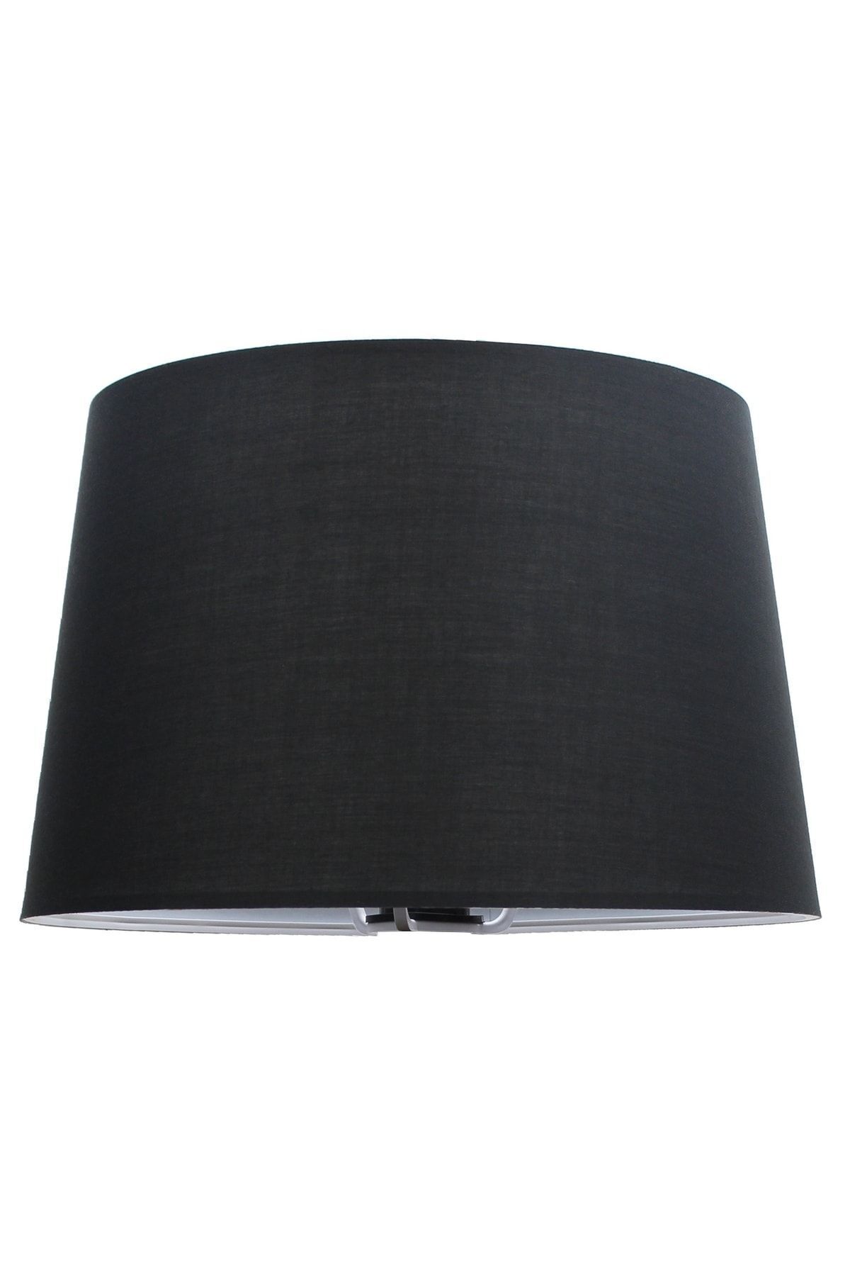 SerenityHaven Siyah Lambader Başlık Kumaş Konik Çap 35 cm AB877