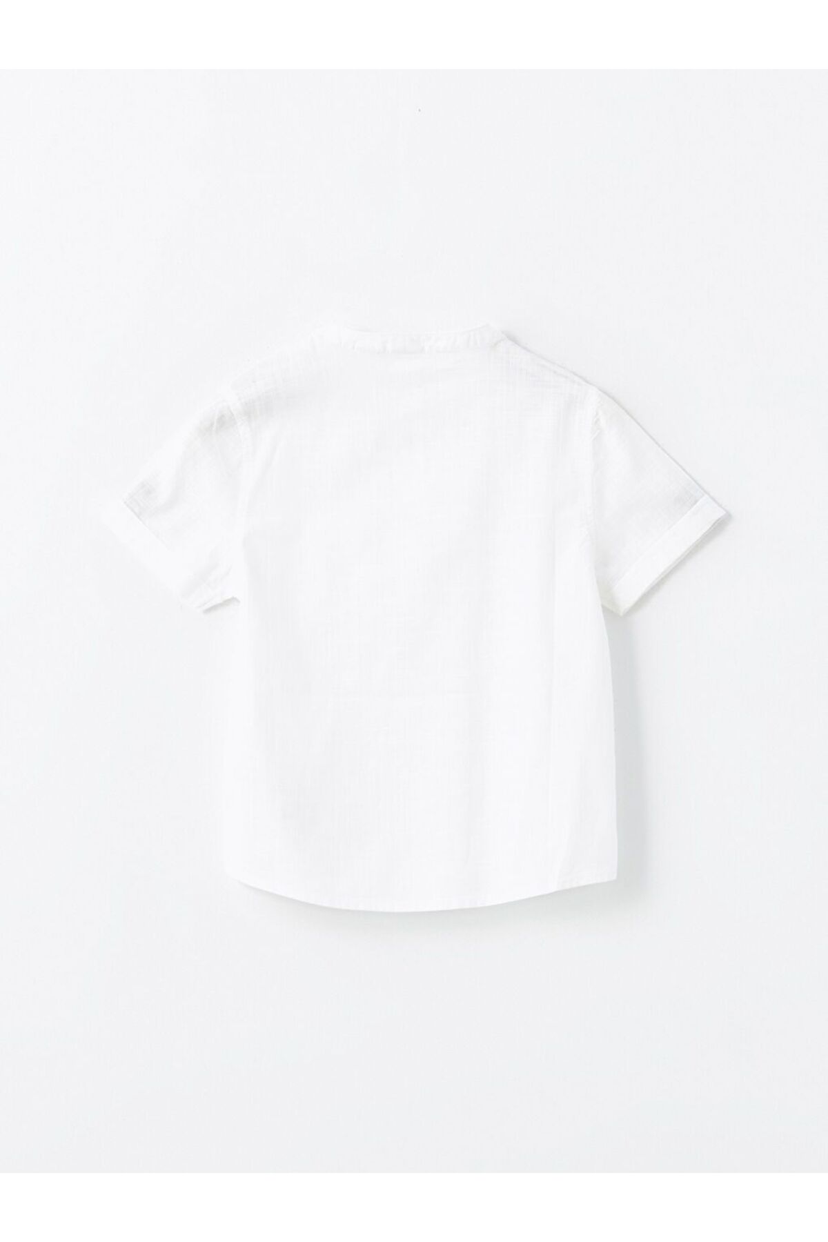 LC Waikiki Hakim Yaka Poplin Erkek Çocuk Gömlek fotoğrafı 5 (önizleme)