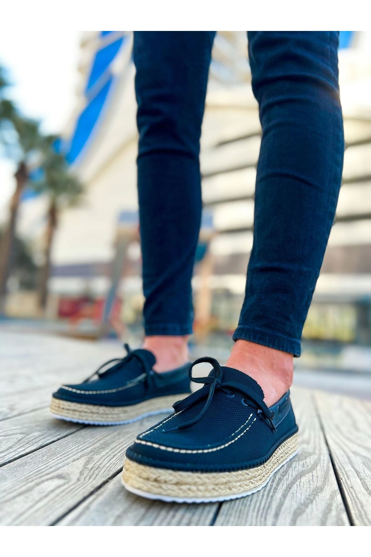 POLEXP Rahat Ve Şık Erkek Espadril Ayakkabı