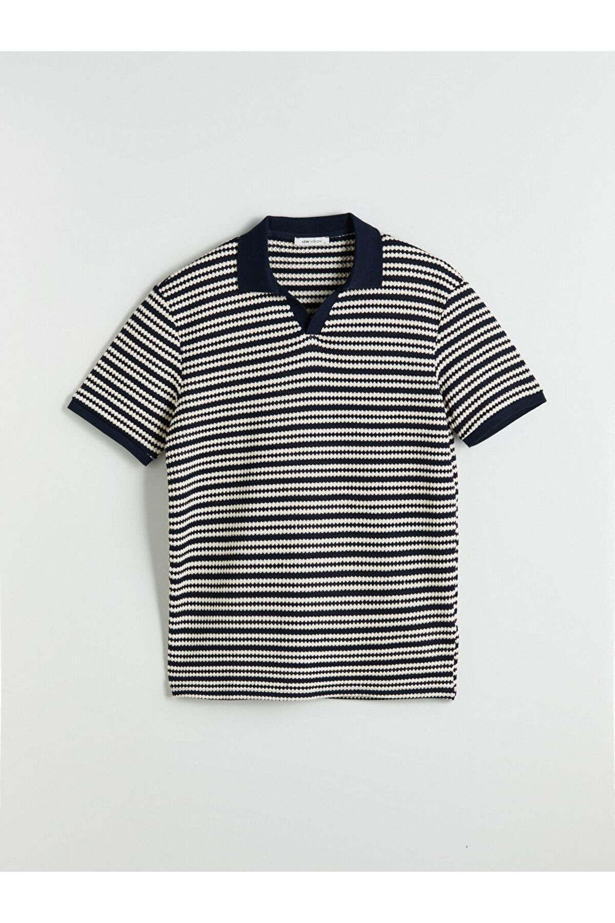 LC Waikiki LCW Vision Polo Yaka Çizgili Erkek Tişört