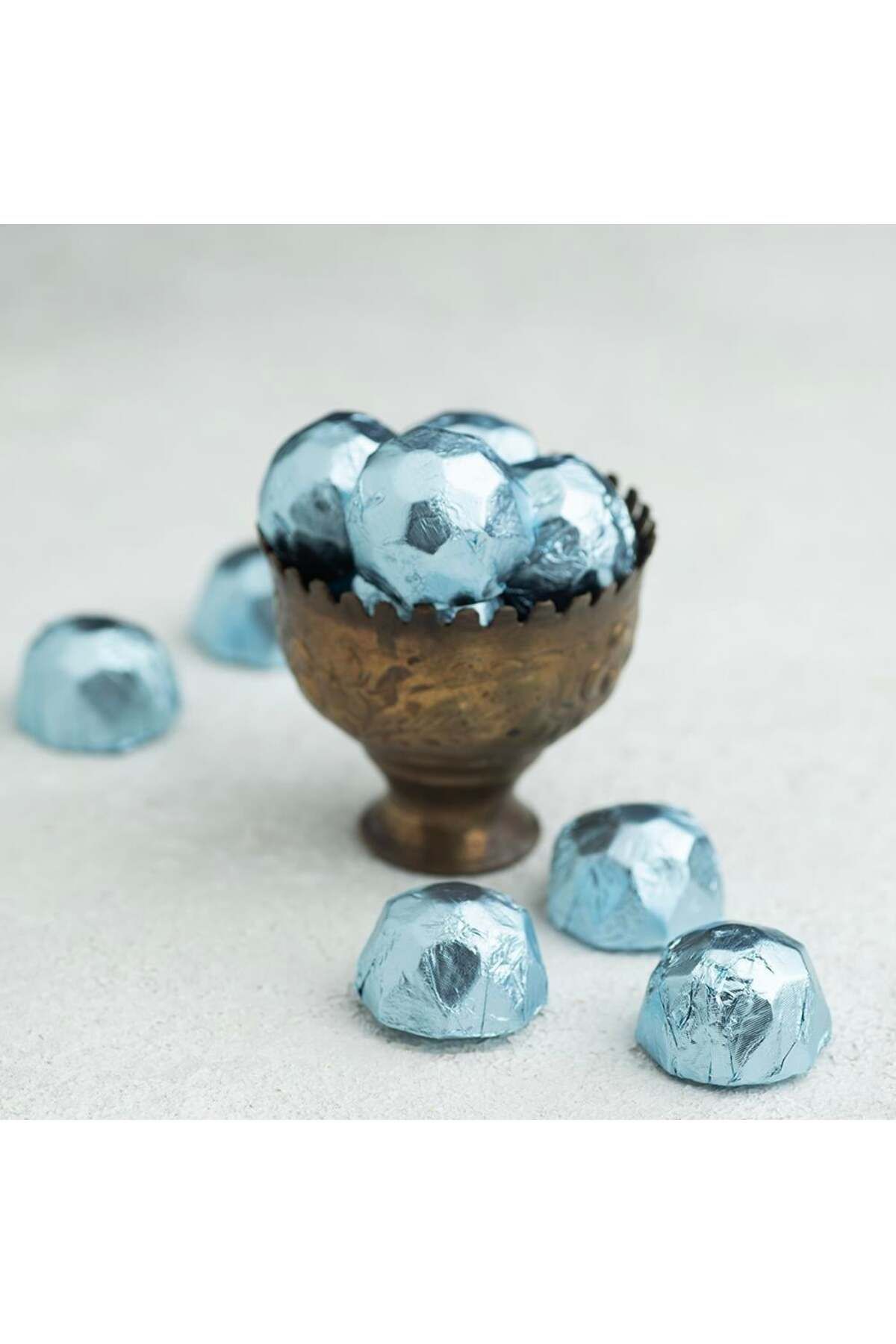 İkizler Mavi Yaldızlı Kristal 500 Gr