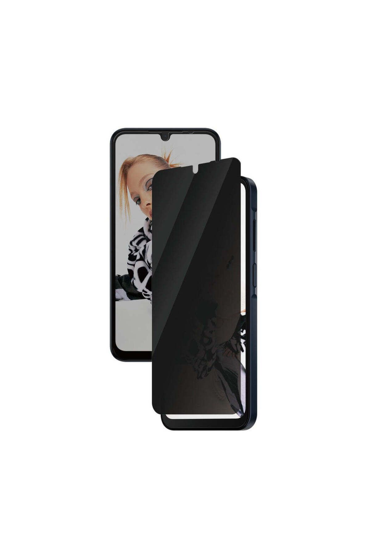 Coolacs Samsung Galaxy A26 Uyumlu Privacy Hayalet Gizli Tam Kaplayan Ekran Koruyucu