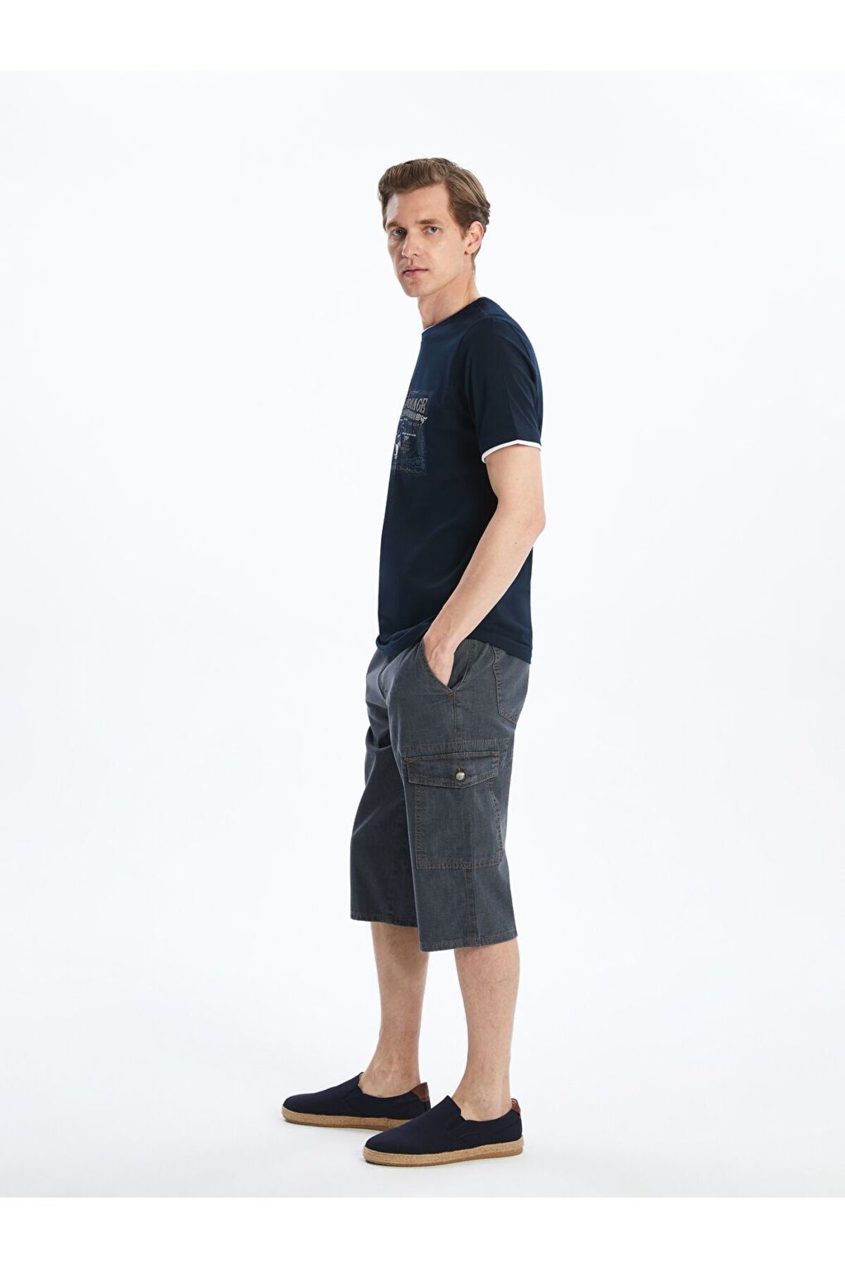LC Waikiki LCW Jeans Standart Kalıp Erkek Jean Şort