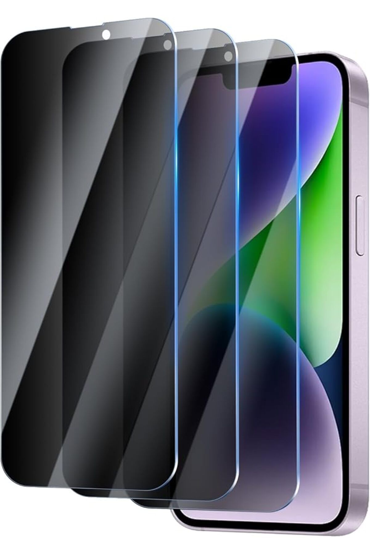 Coolacs Apple iPhone 16e Uyumlu Privacy Hayalet Gizli Tam Kaplayan Ekran Koruyucu 3 Adet
