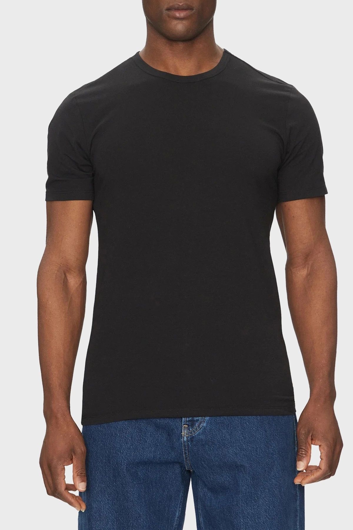 Calvin Klein S/s Crew Neck 3pk Erkek Atlet Lv00nb4185-ub1