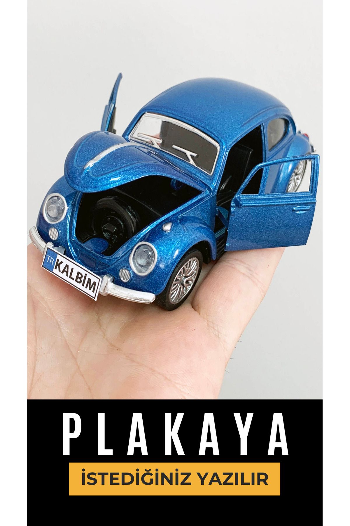 vosvos sepeti Lacivert Vosvos Kişiye Özel Plakalı