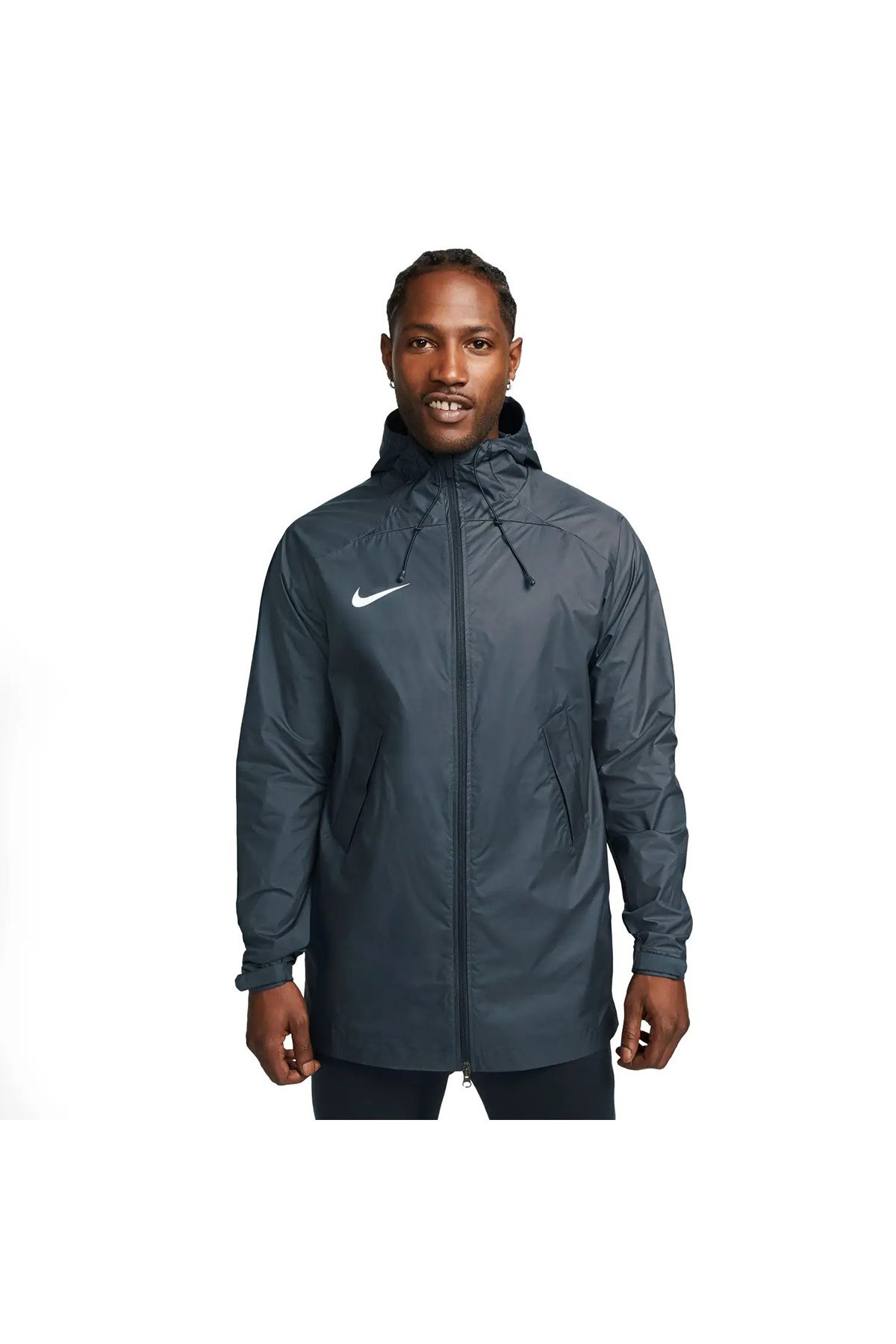 Nike Storm-Fit Academy Pro Erkek Lacivert Kapüşonlu Ceket
