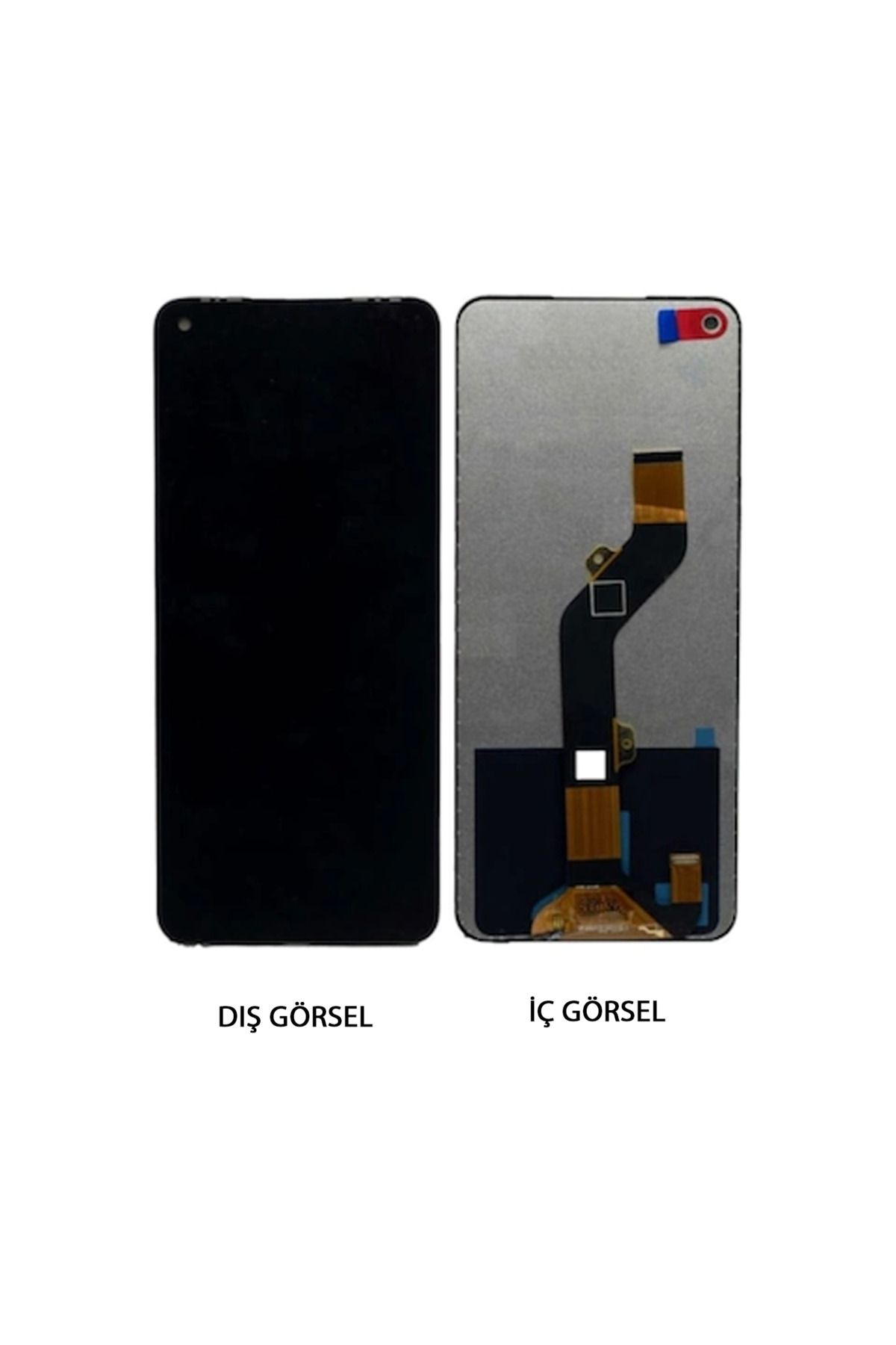 Teknonet Tecno Pova Uyumlu Org Lcd+Dokunmatik (Siyah)