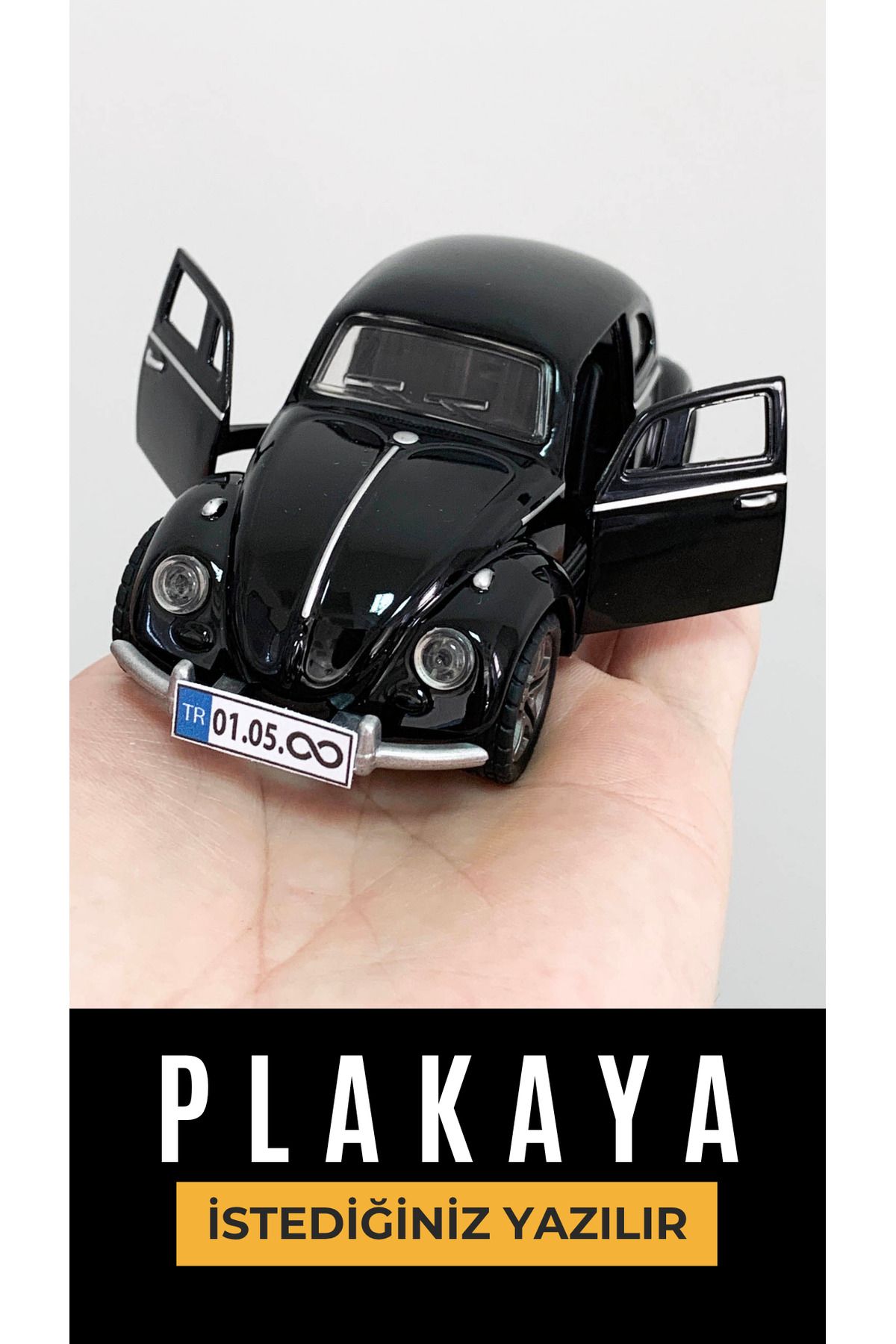 vosvos sepeti Siyah Vosvos Kişiye Özel Plakalı Özel Seri