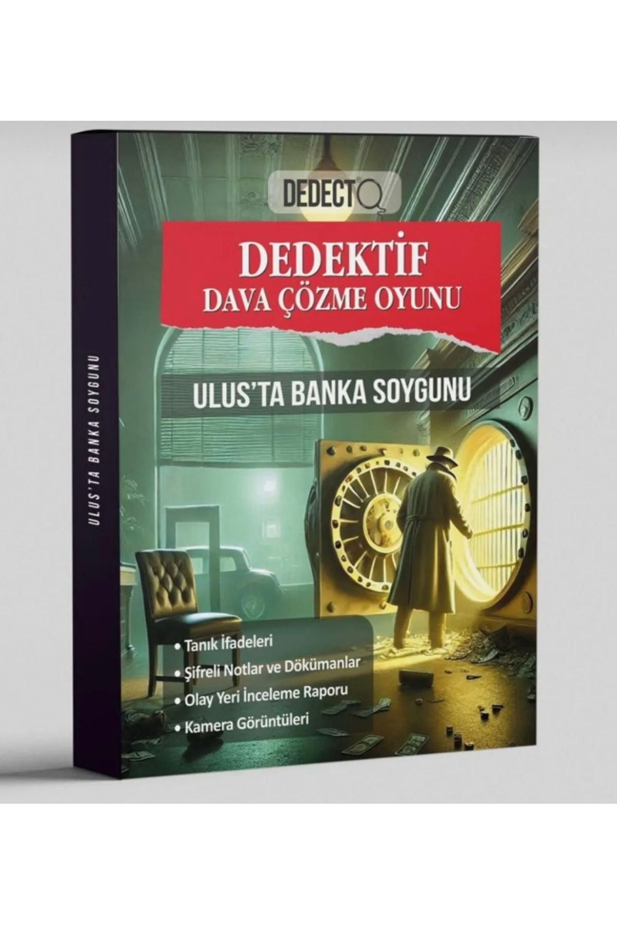 Ramilabutik Ulusta banka soygunu , dedektif oyunu kutu oyunu cinayet çözme oyunu