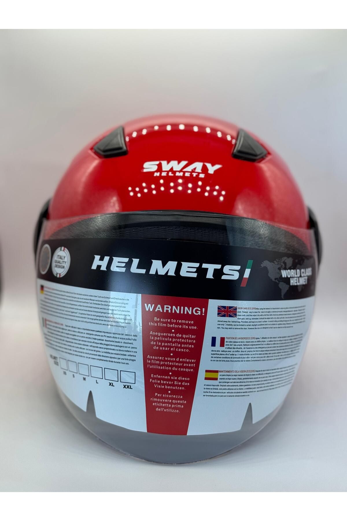 CFS SWAY HELMETS YARIM MOTORCU KASKI