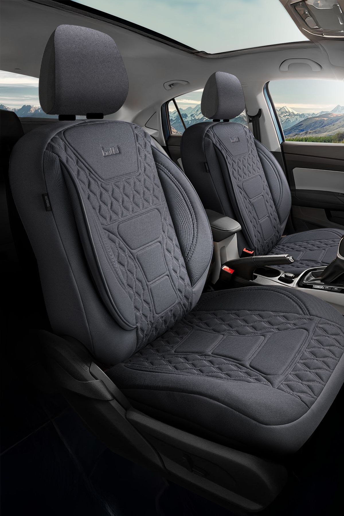 BOTİ Butti Speedy Serisi Lakos Oto Koltuk Kılıfı – Airbag Uyumlu Tam Set – Ön & Arka Koltuk
