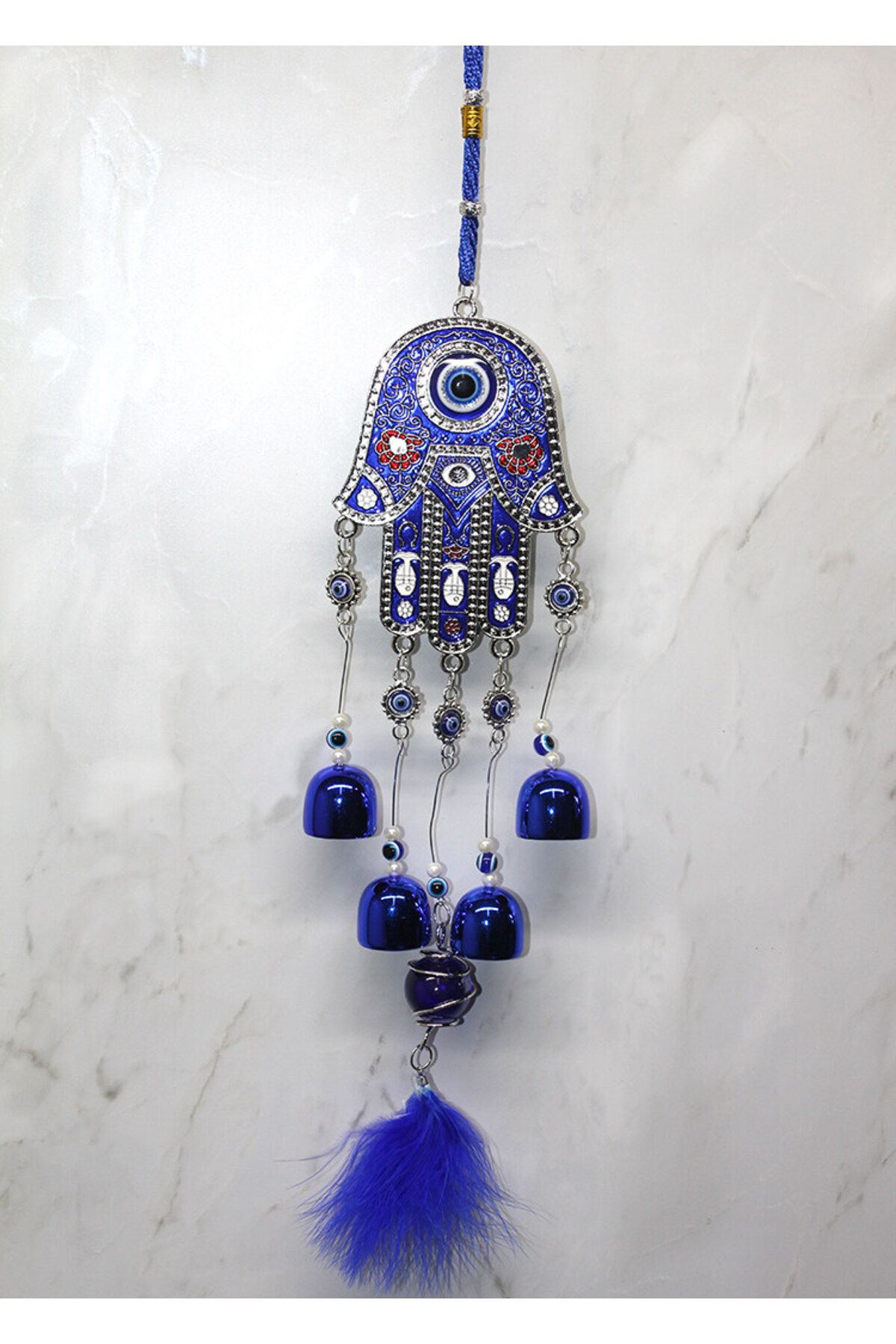Butik Metal Nazar Boncuğu Çan Model 18