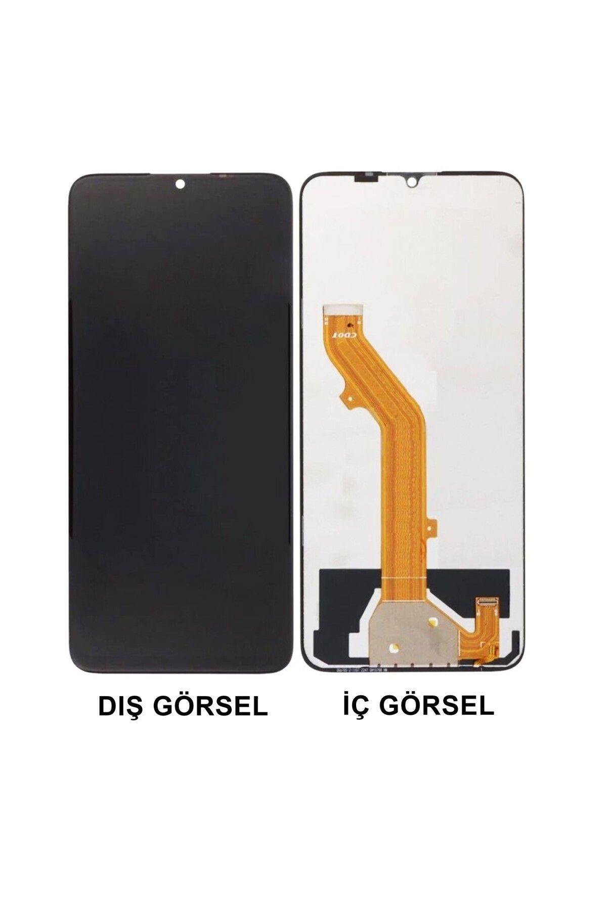 Teknonet Tcl 40 Se Uyumlu Org Lcd+Dokunmatik (Siyah