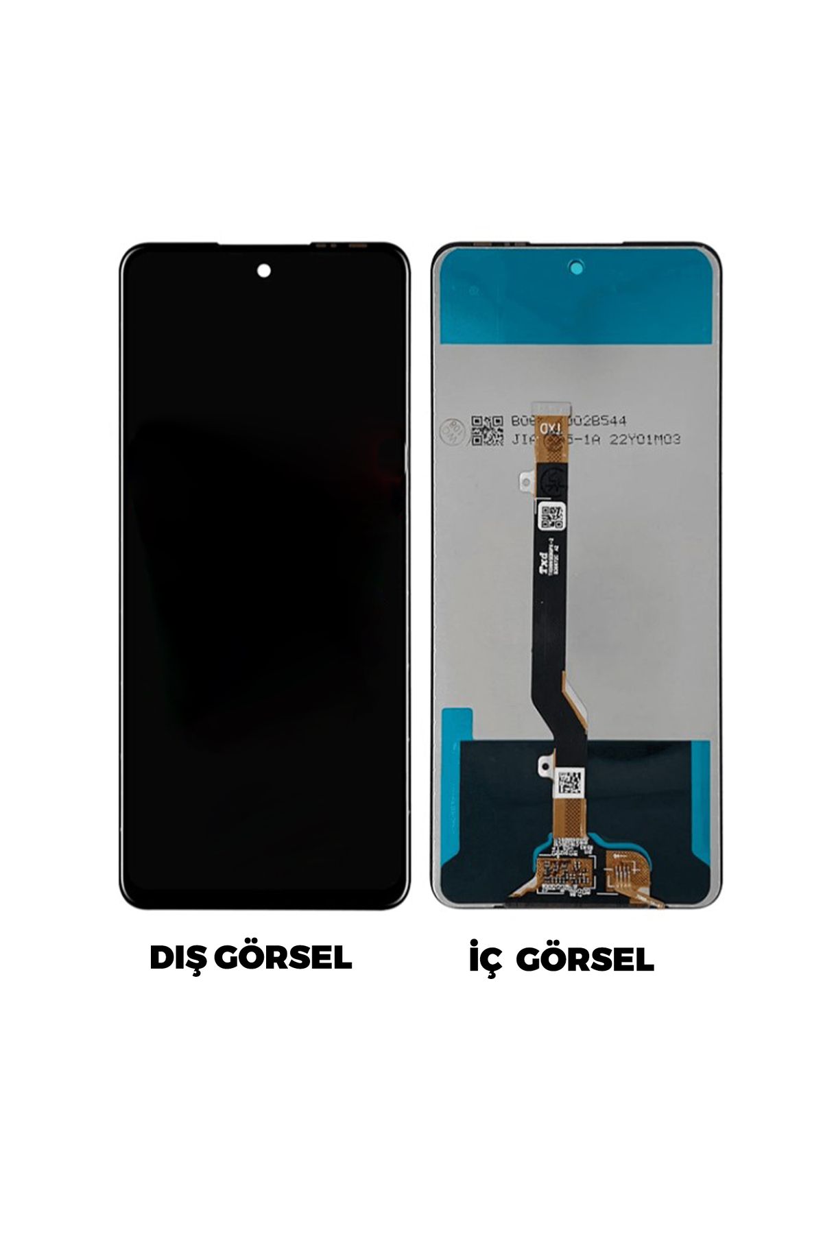 Teknonet Tecno Spark 8 Pro Uyumlu Org Lcd+Dokunmatik (Siyah)