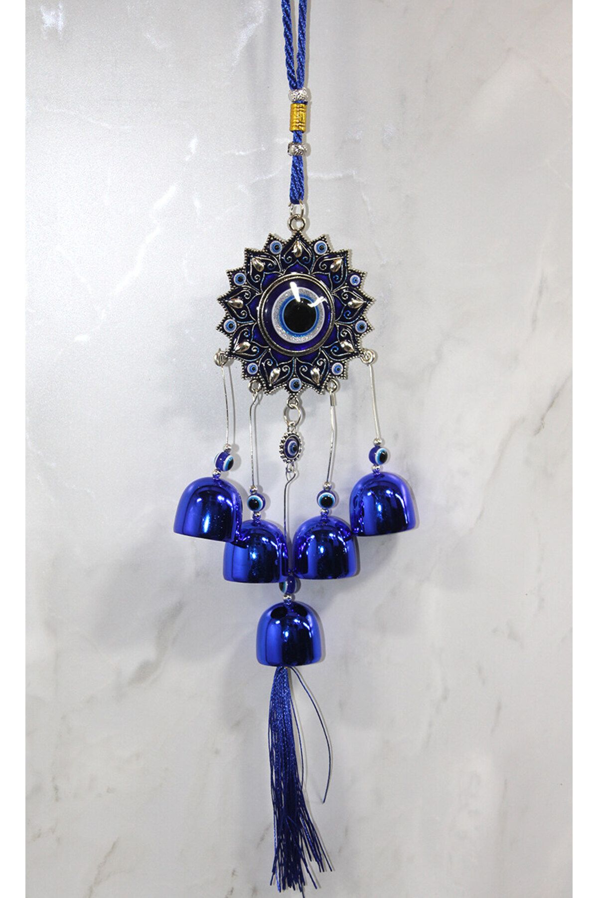 Butik Metal Nazar Boncuğu Çan Model 11