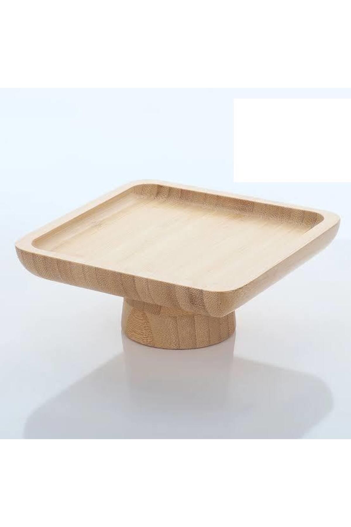 MİEN Mien-1290 17cm Bambu Kare Sunumluk