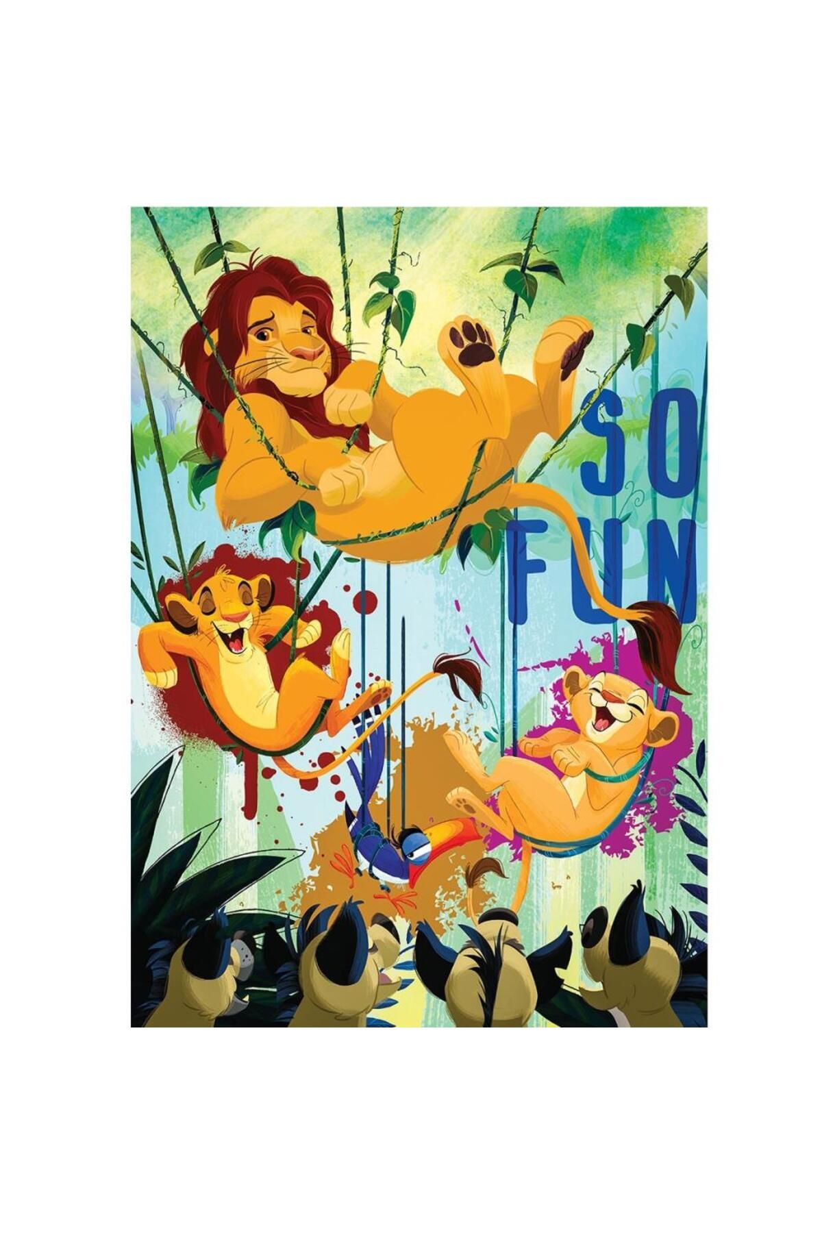 NW NessiWorld Nessiworld LK 709 Puzzle 50 Parça/LION KING PUZZLE