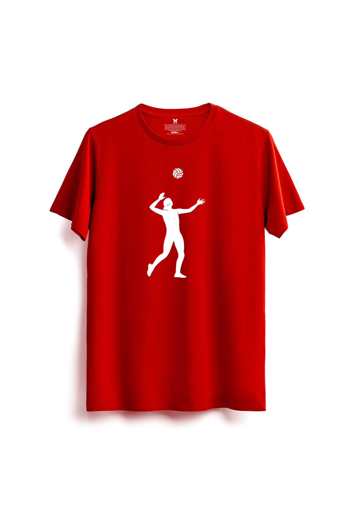 hakuof Pamuklu Voleybol Volleyball Antrenman Tişört T-shirtü