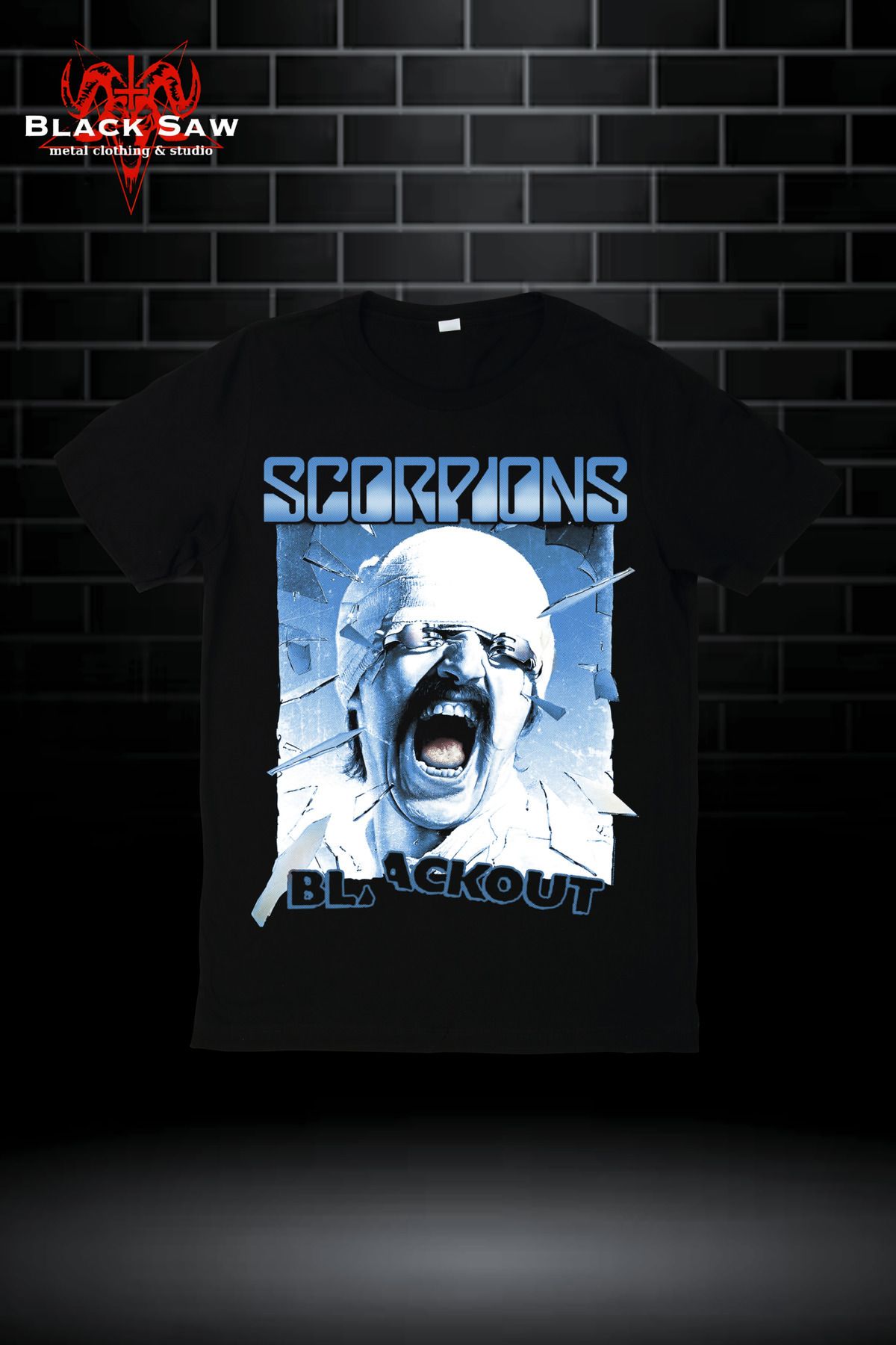 Tarzsokak Scorpions Blackout Rock KODSİYAHSAW