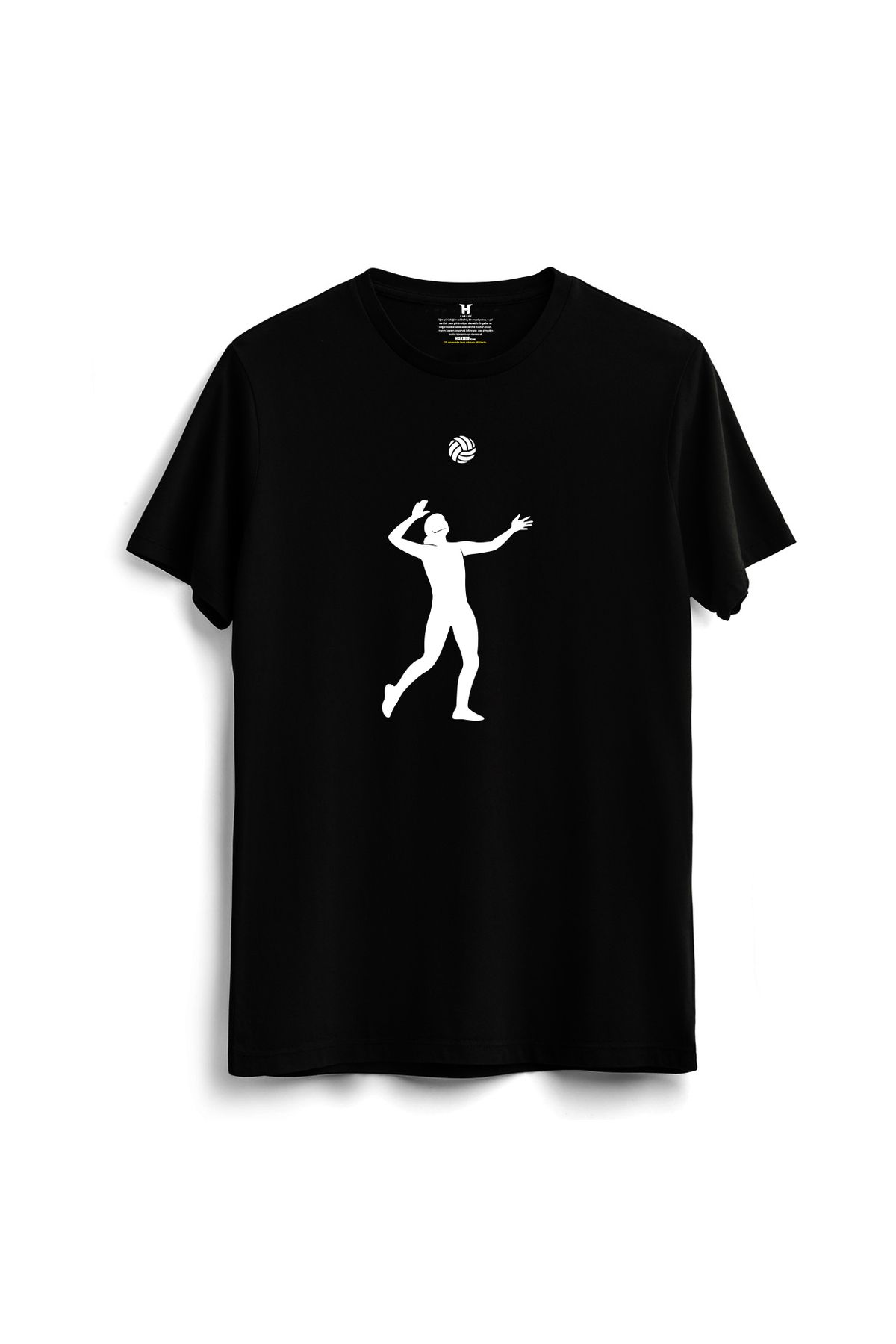 hakuof Pamuklu Voleybol Volleyball Antrenman Tişört T-shirtü