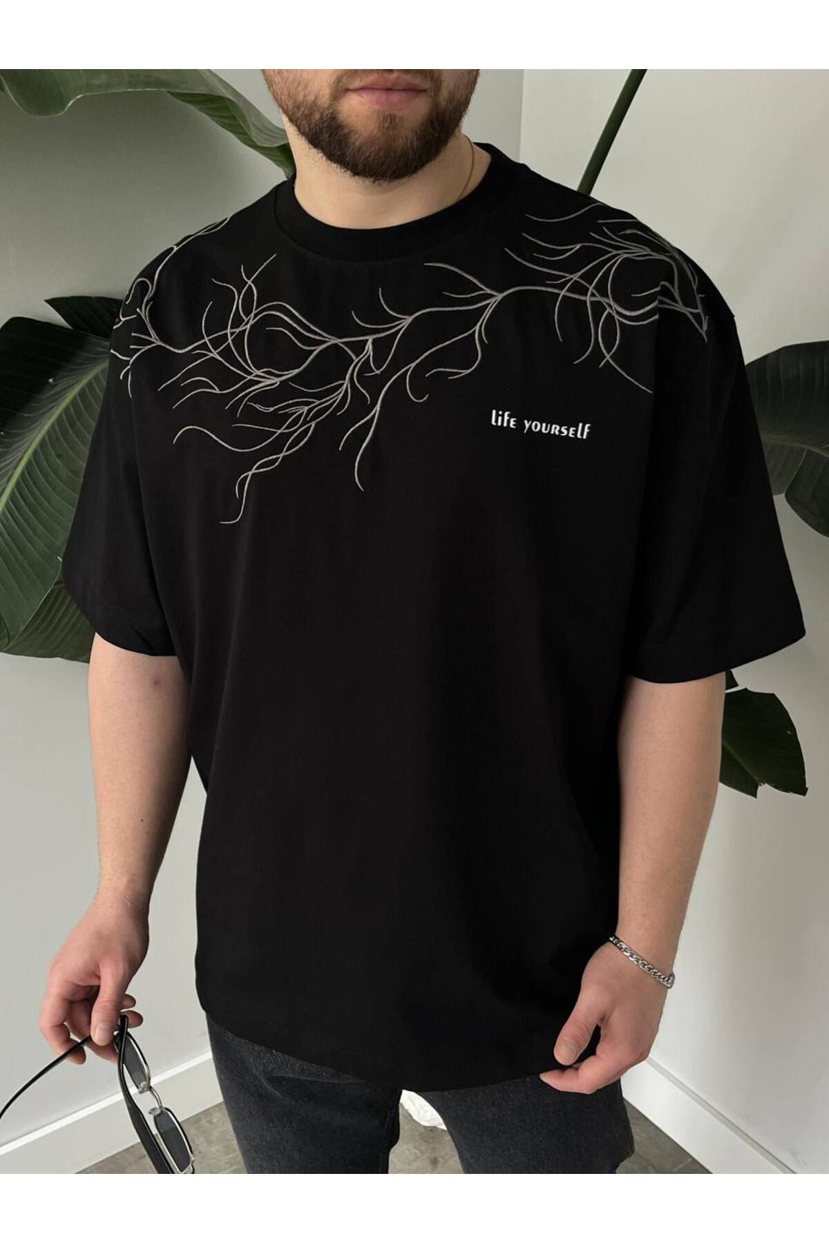 Twentysix NAKIŞ BASKILI T-SHIRT