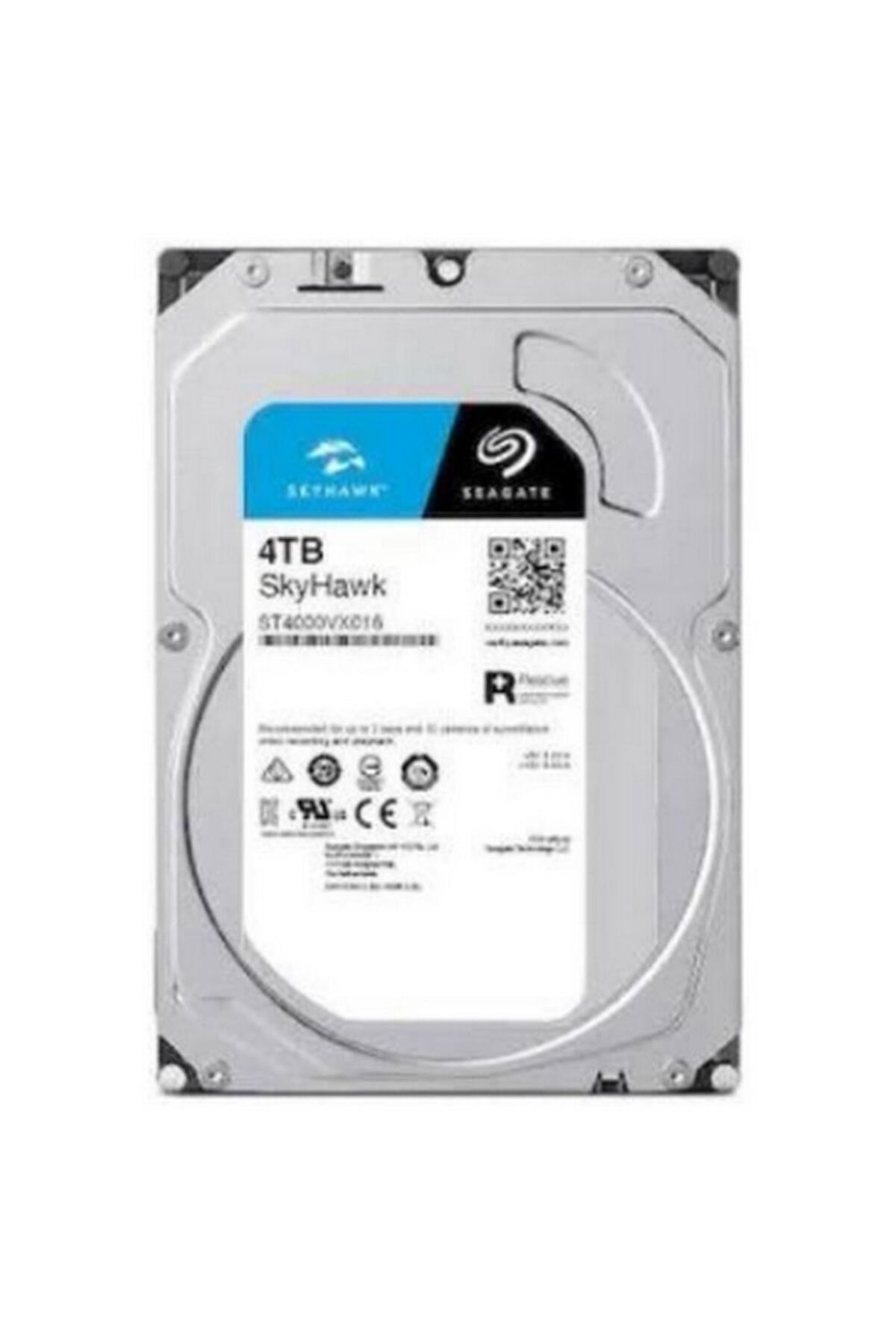 Seagate 4 TB SEAGATE 3.5" SKYHAWK SATA 5900RPM 256MB ST4000VX016 7/24 GÜVENLİK VE PC SABİT DİSK