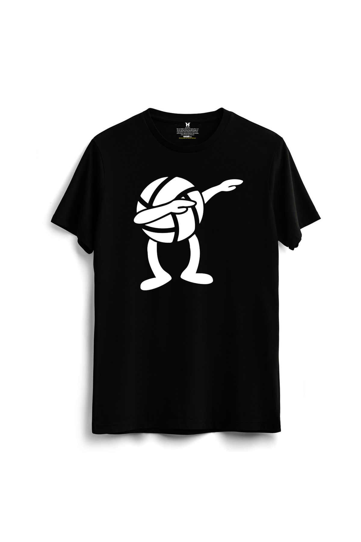 hakuof Pamuklu Voleybol Antrenman Baskılı Tişört Volleyball Design