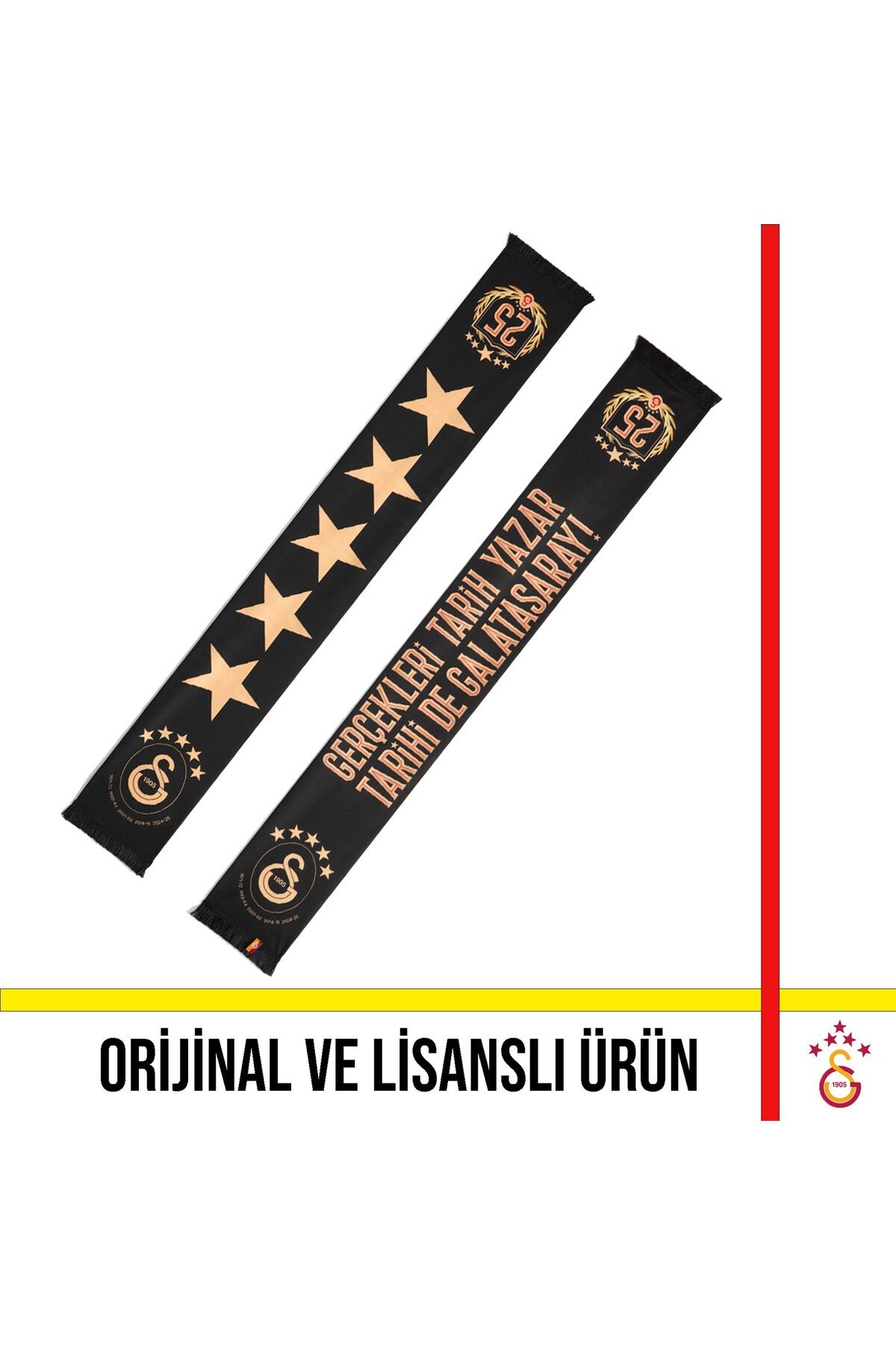 Galatasaray Lisanslı 5 Yıldızlı Gerçekleri Tarih Yazar Şal Atkı