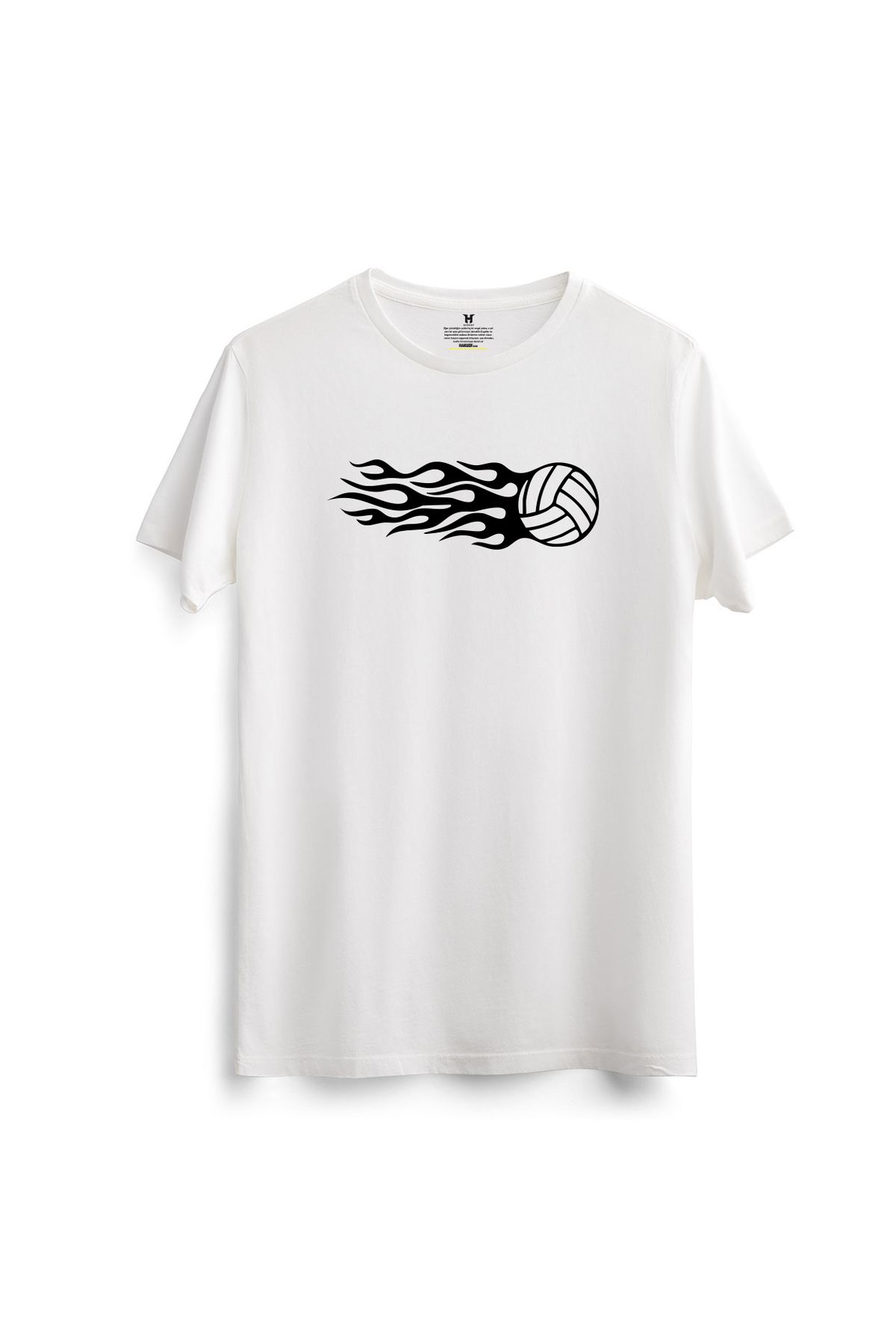 hakuof Pamuklu Voleybol Volleyball Tişört T-shirtü